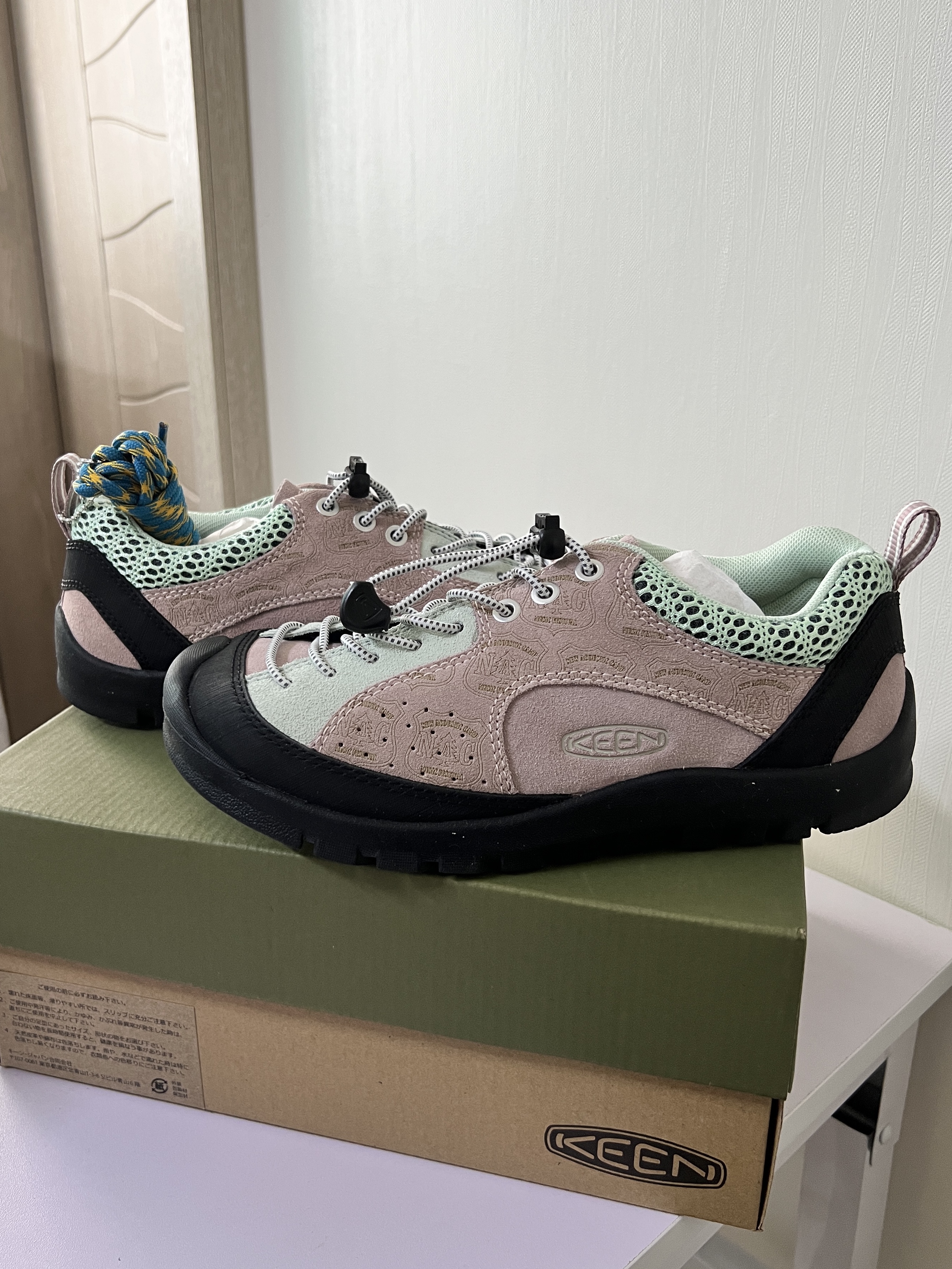 (W) Keen Jasper Rocks SP Sneakers NAC Field 착용 스타일 - 1