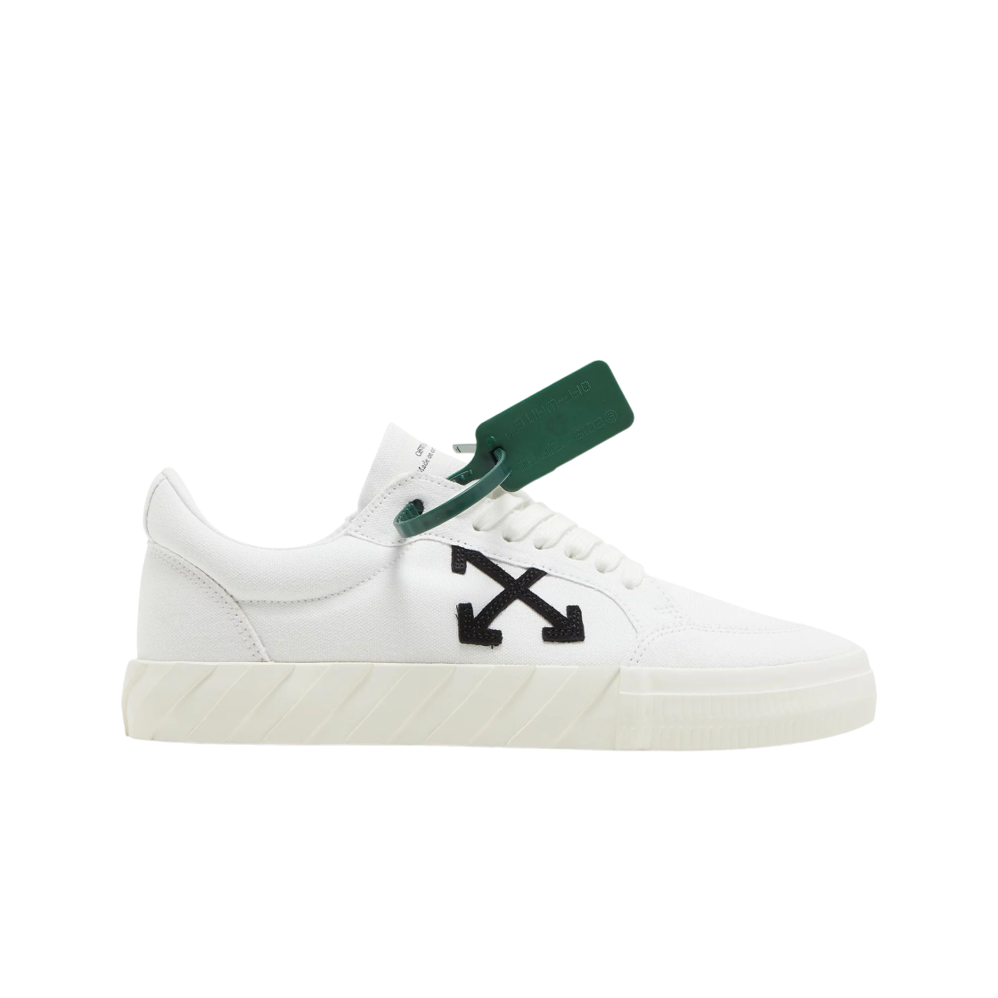 오프화이트 애로우 로우 벌크 스니커즈 White Black - 22FW(Off-White Arrow Low Vulcanized Sneakers White Black - 22FW)