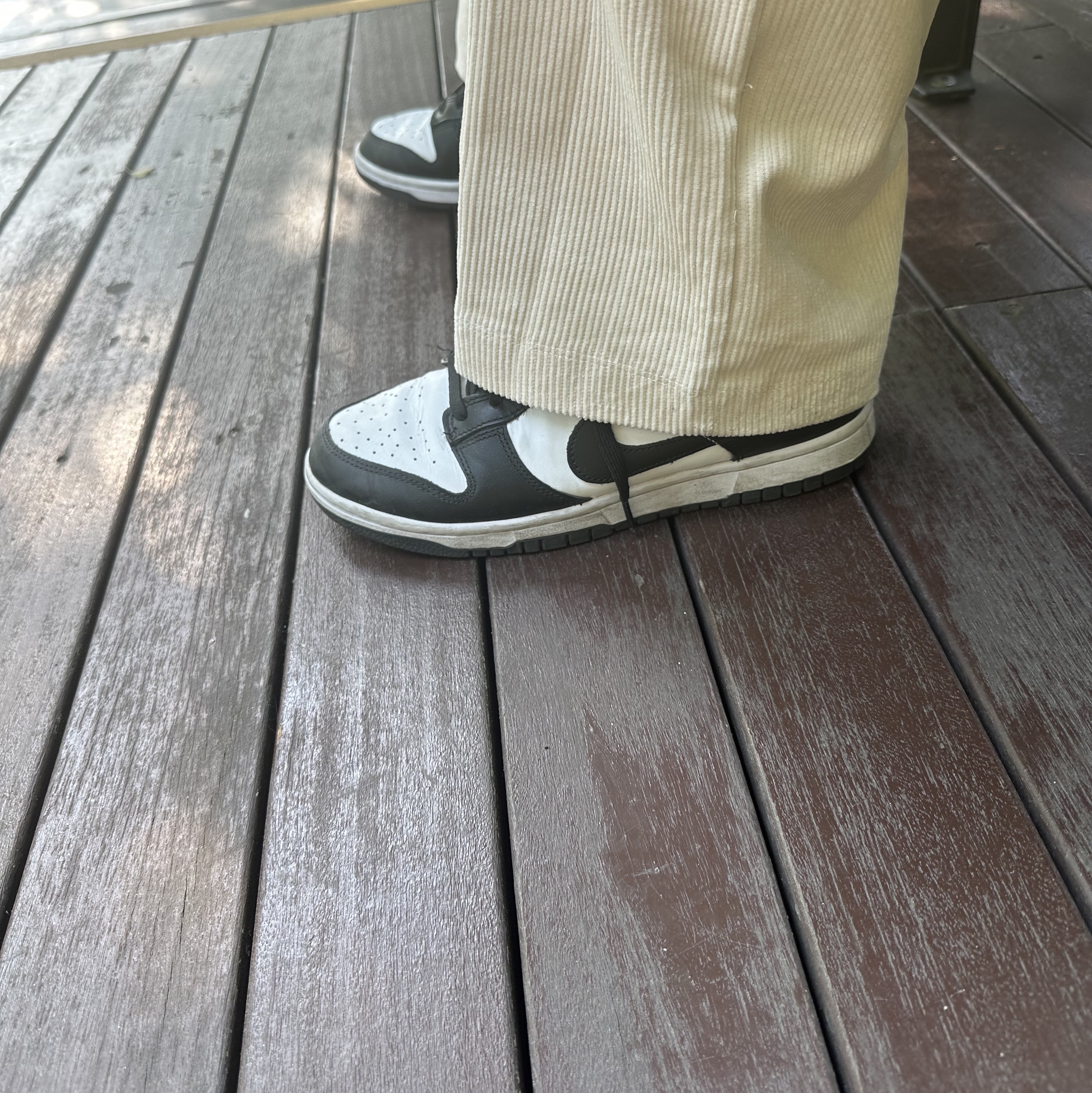 Nike Dunk Low Retro Black 착용 스타일
