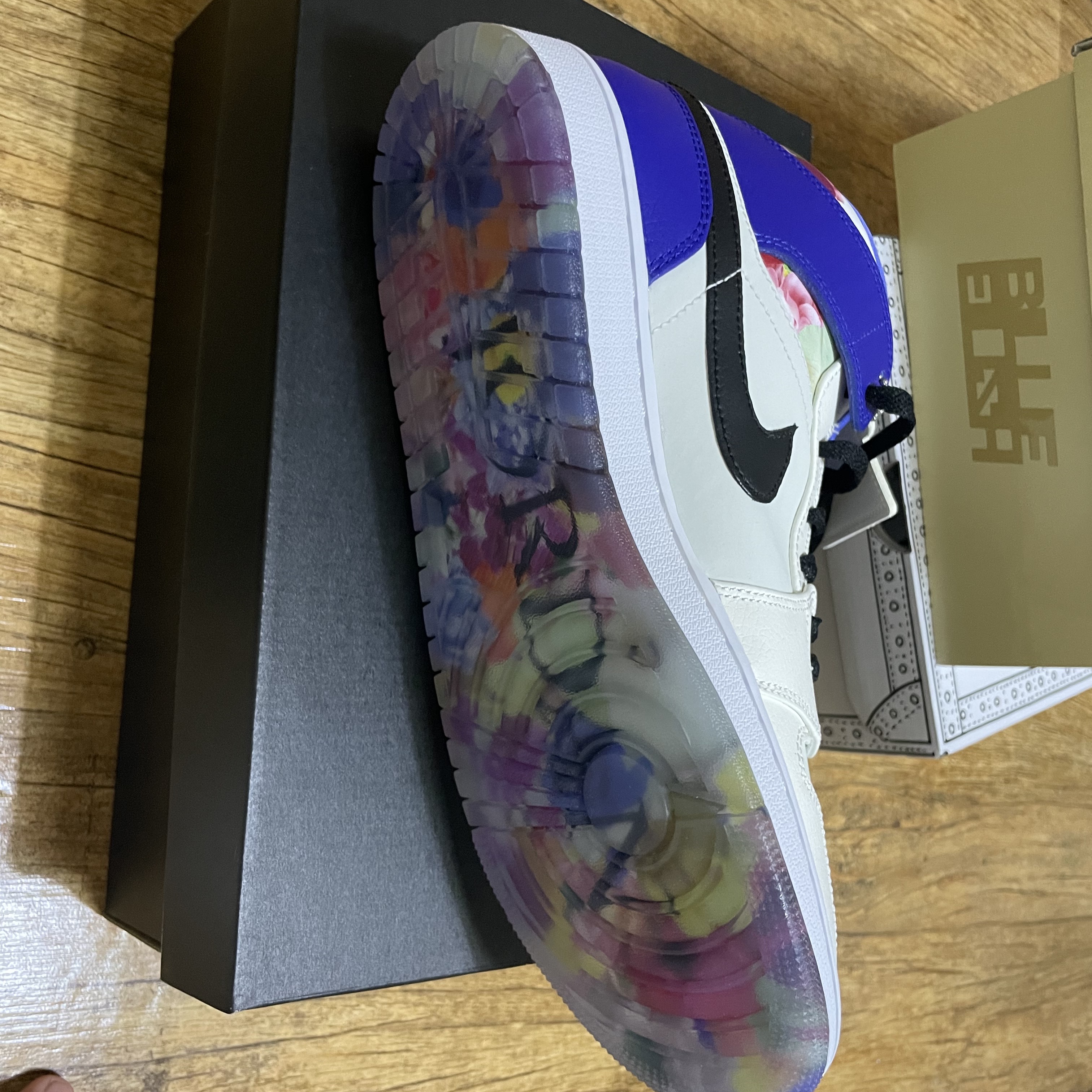 Nike x Peaceminusone Kwondo1 Black and White 착용 스타일 - 5