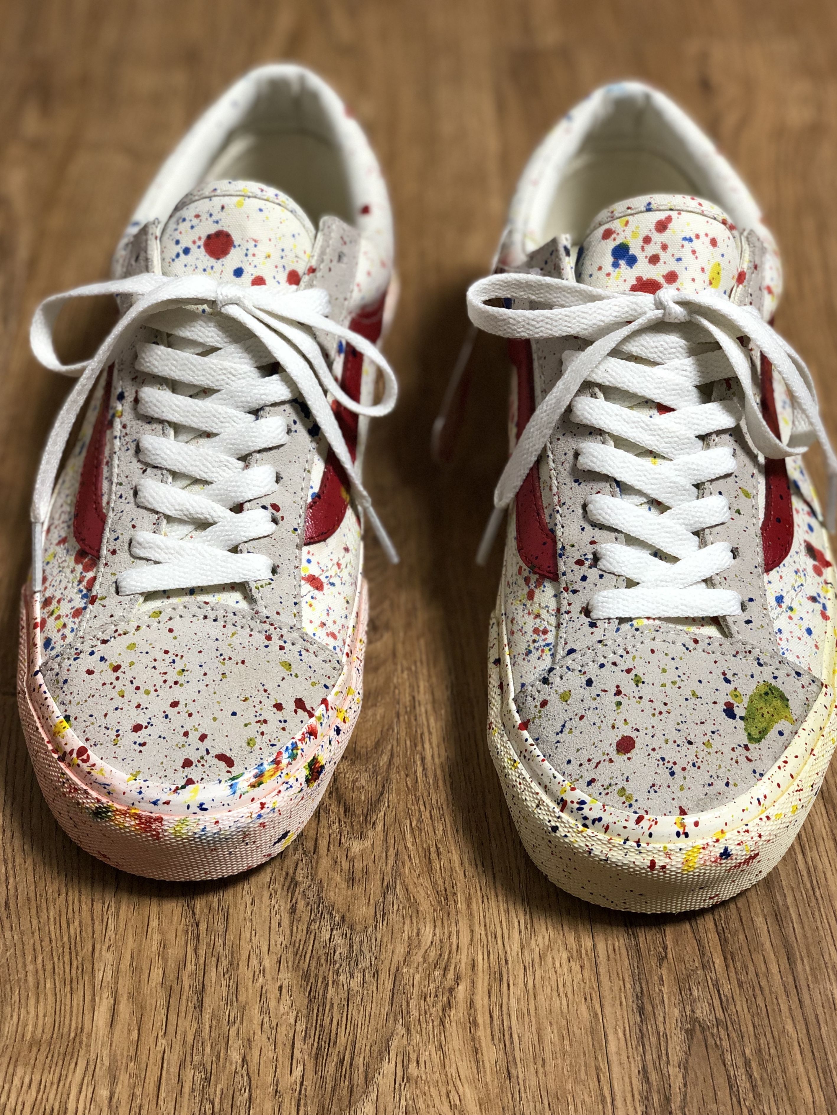 Vans Vault OG Style 36 LX Red 착용 스타일 - 2