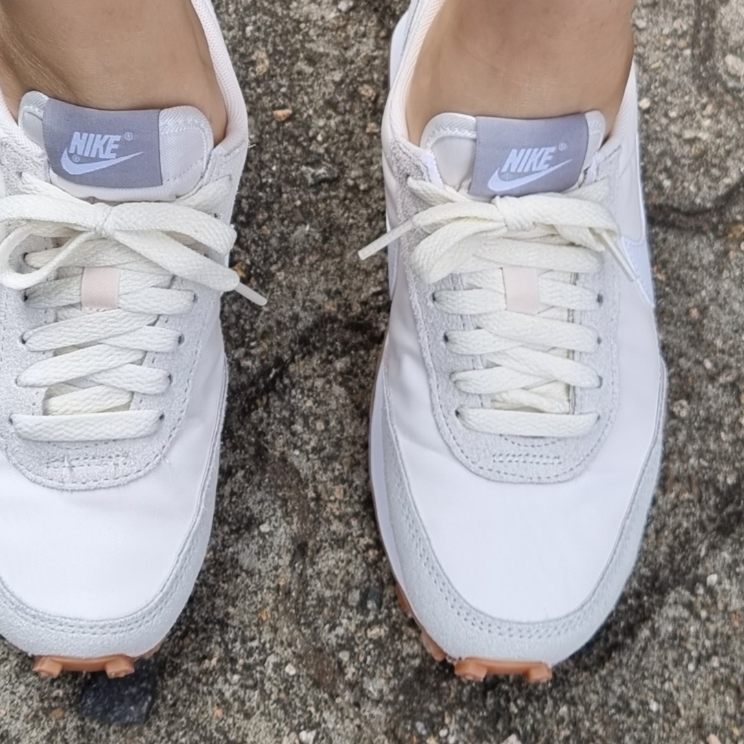 (W) Nike Daybreak Summit White 착용 스타일