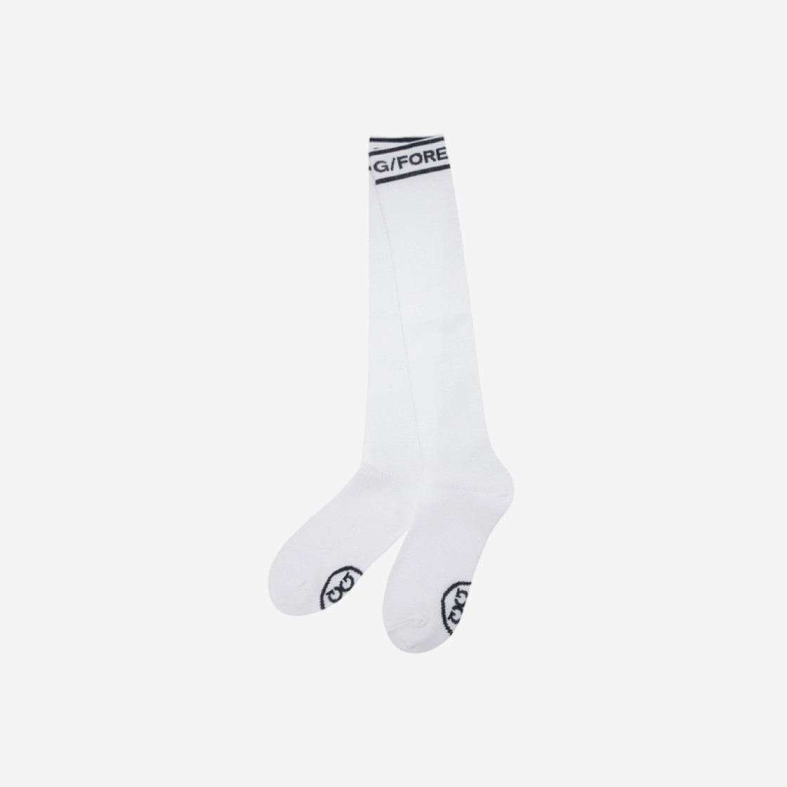 (W) G/Fore Tech Mesh Over The Knee Socks White 상세 이미지 1