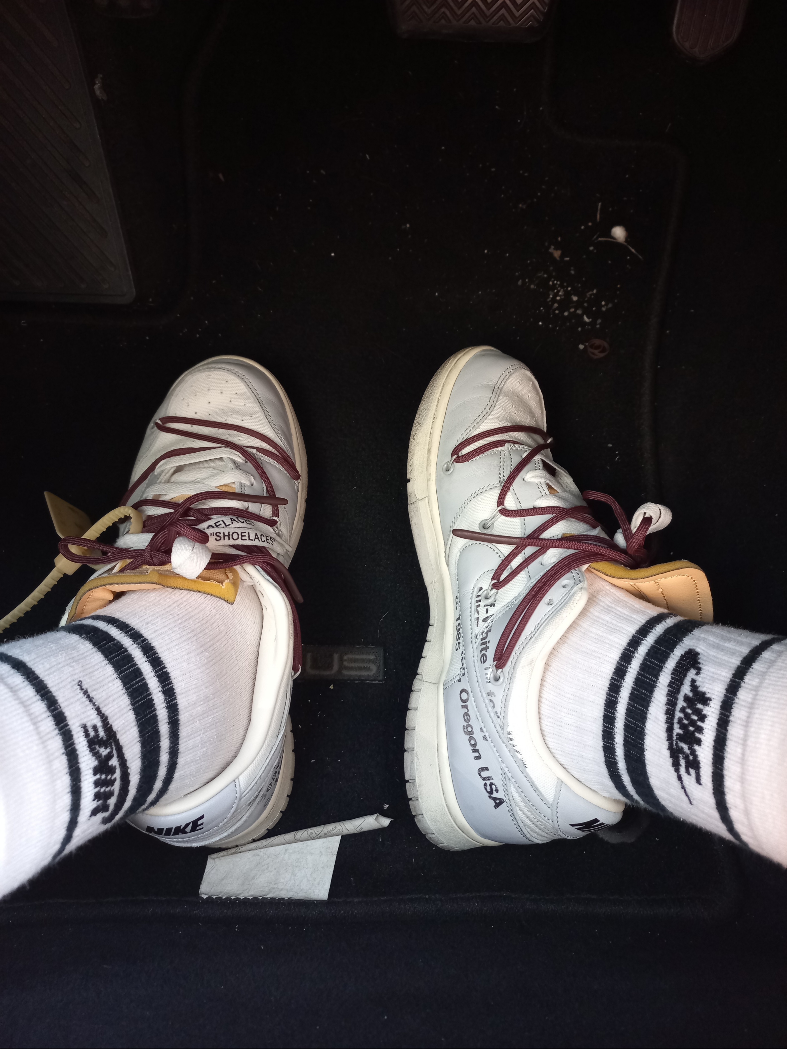 Nike x Off-White Dunk Low The 50 - Lot 46 착용 스타일