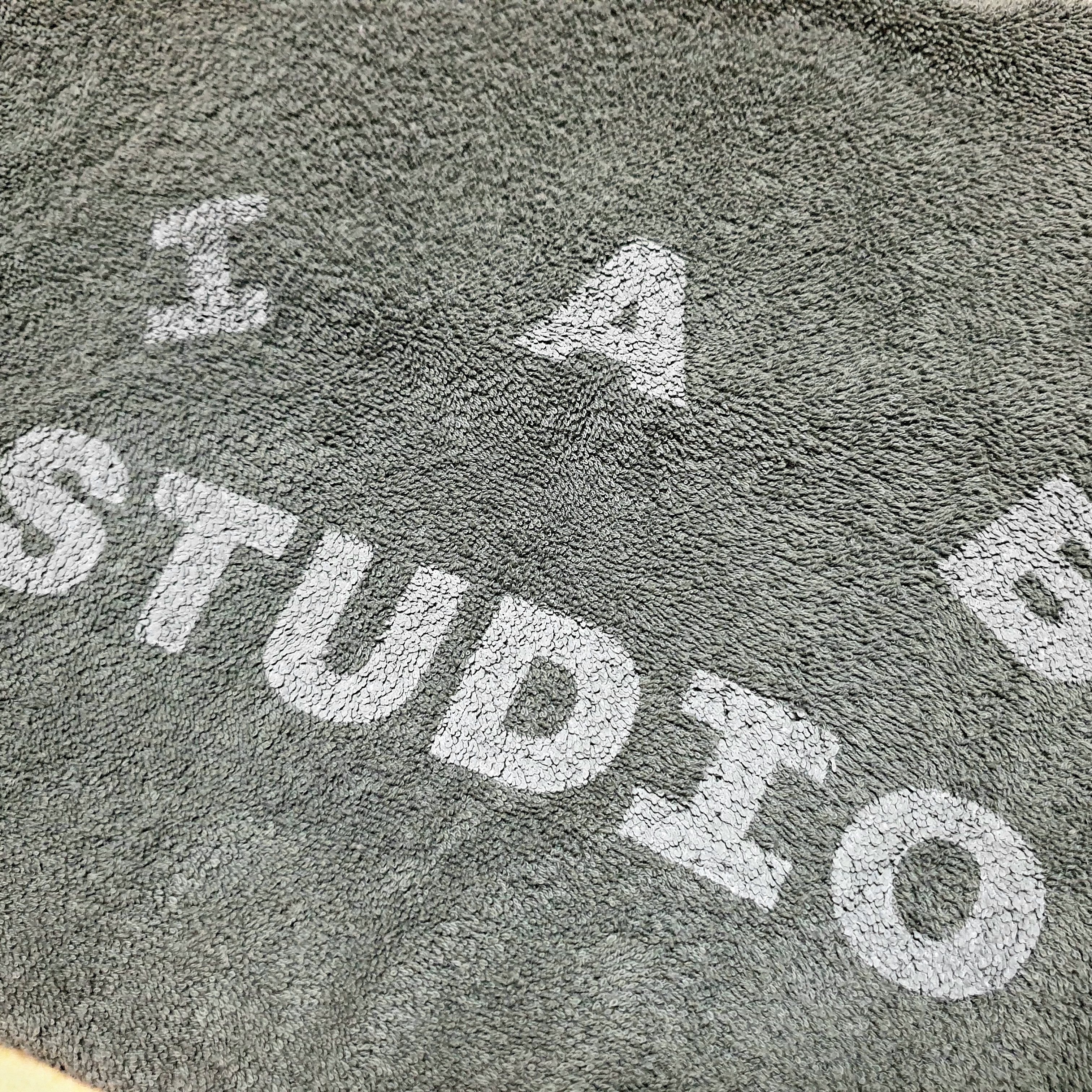 IAB Studio Towel T-Shirt Deep Green 착용 스타일