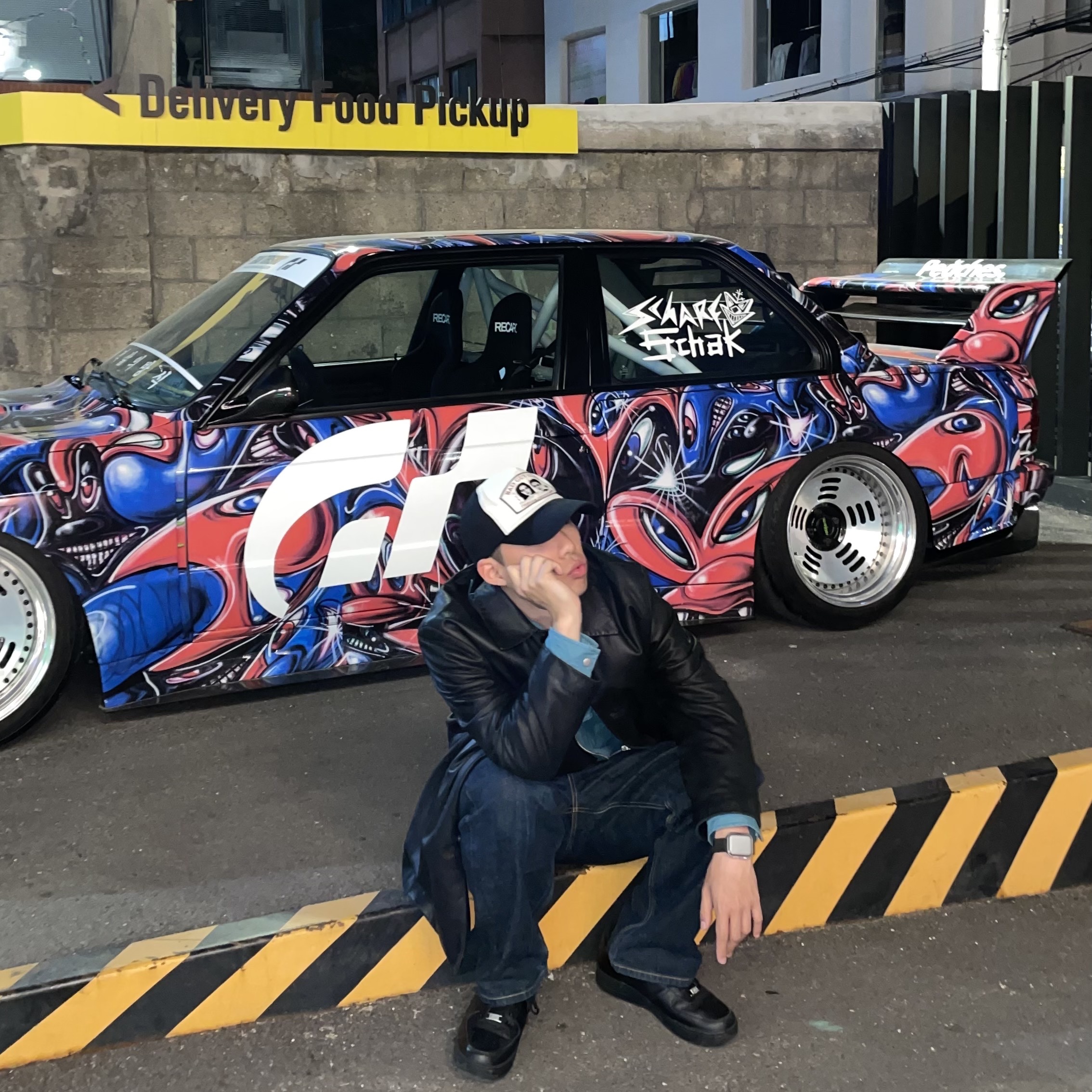 Nike Air Force 1 '07 Low Triple Black 착용 스타일 - 1