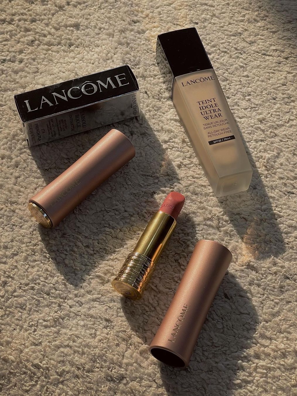 Lancome Teint Idole Ultra Wear Foundation 30ml PO-01 착용 스타일