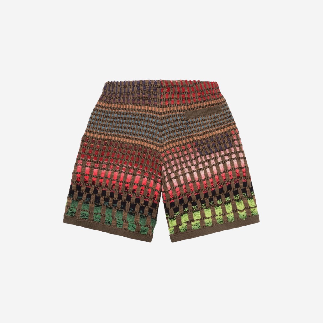 Supreme Gradient Grid Knit Shorts Brown - 23SS 상세 이미지 2