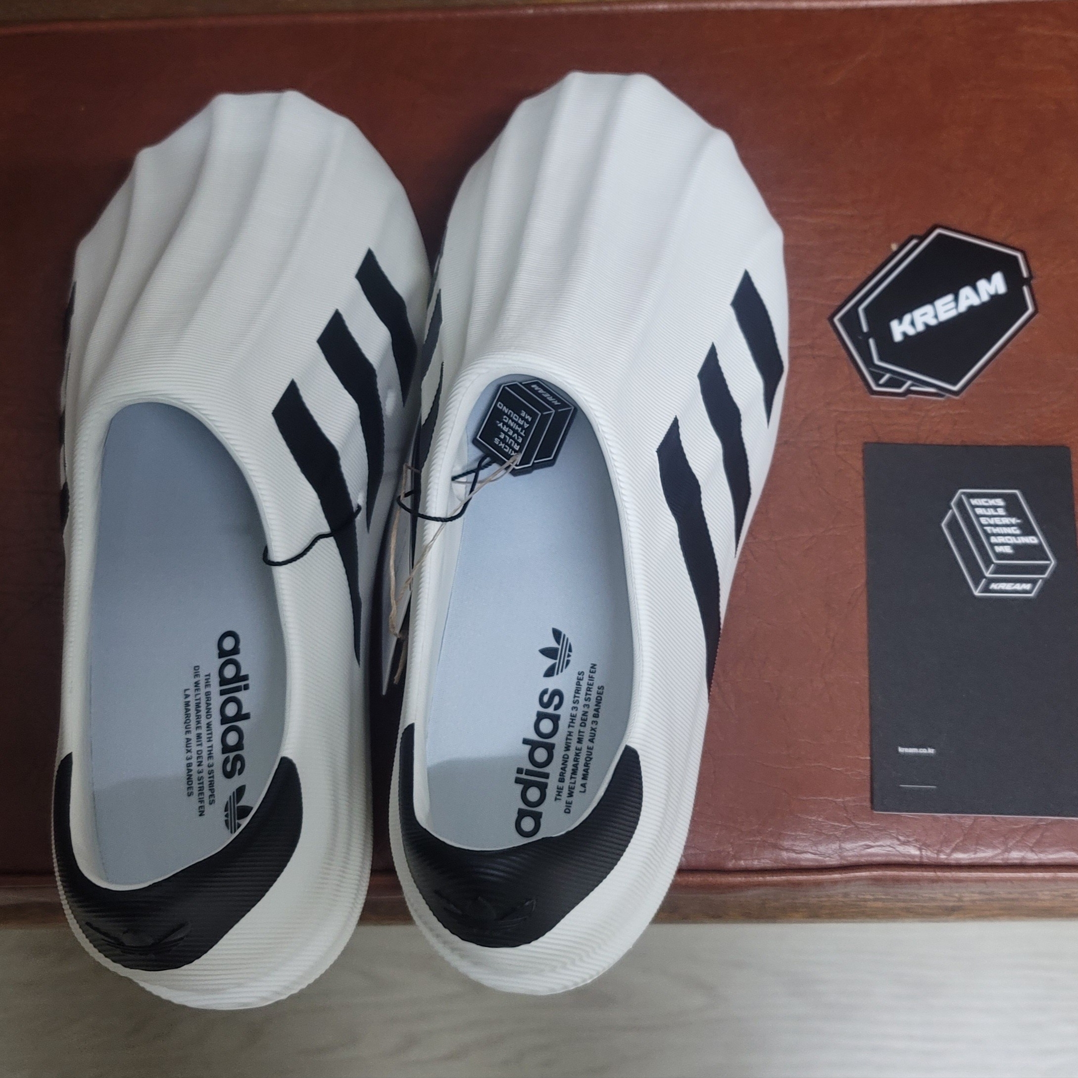 Adidas Adifom Superstar Core White 착용 스타일 - 3