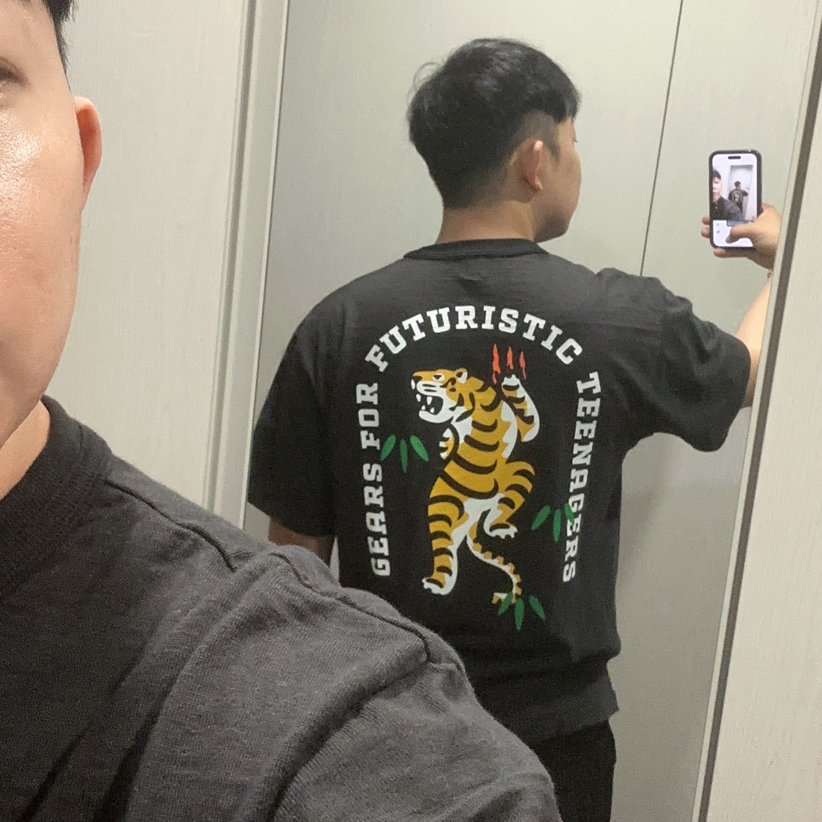 Human Made Pocket T-Shirt #2 Black 착용 스타일