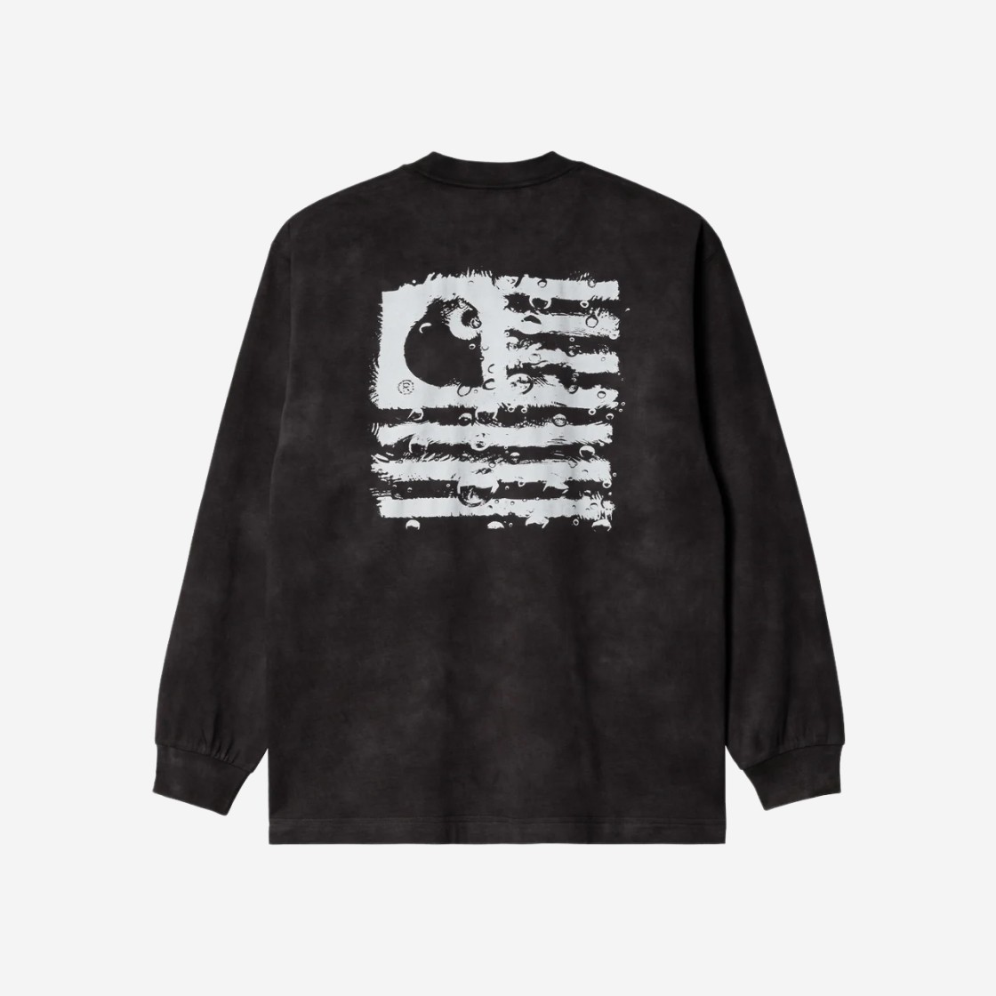 Carhartt WIP Chromo L/S Chase T-Shirt Black Chromo 상세 이미지 2