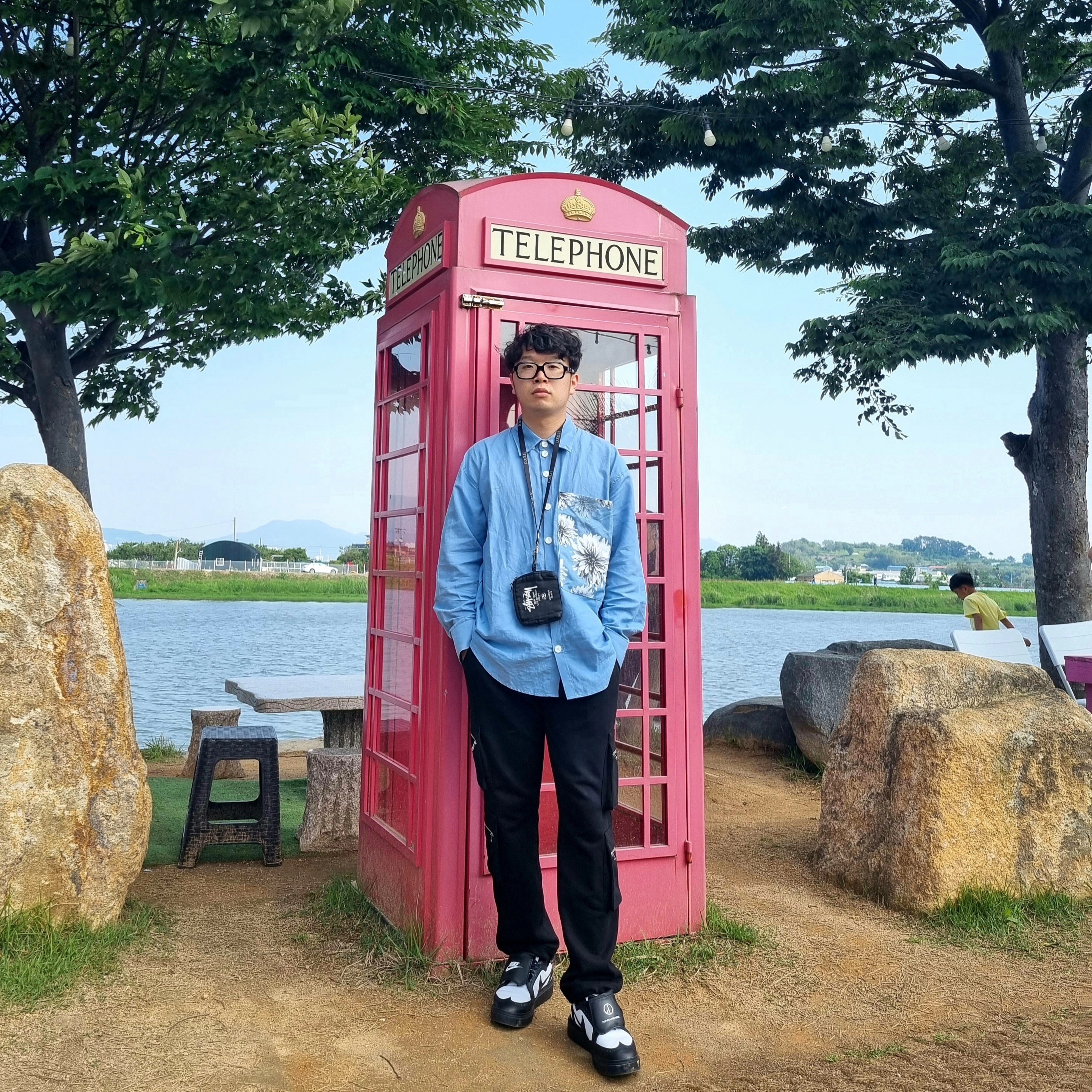 Nike x Peaceminusone Kwondo1 Black and White 착용 스타일 - 3