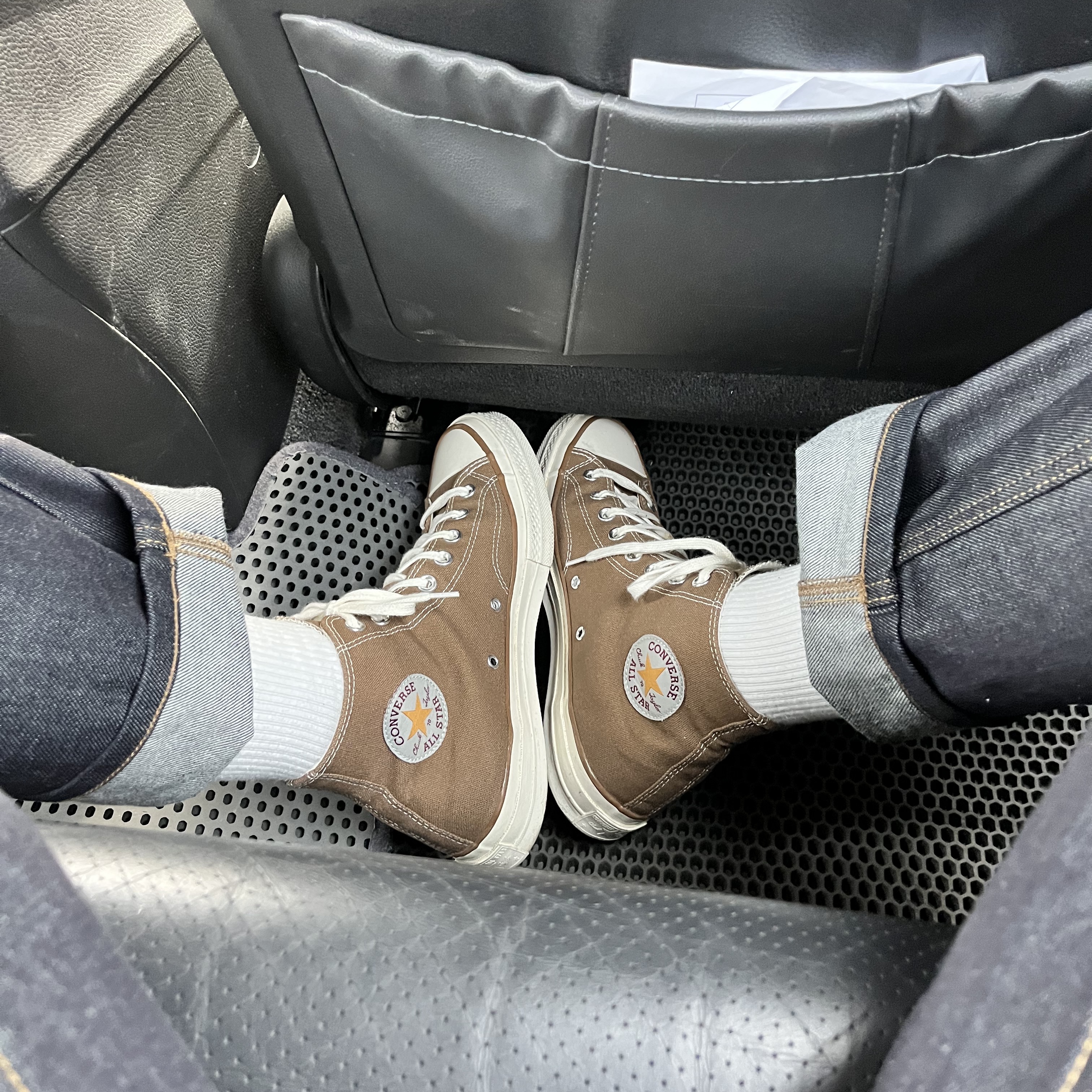 Converse x Carhartt WIP Chuck 70 High Hamilton Brown 착용 스타일