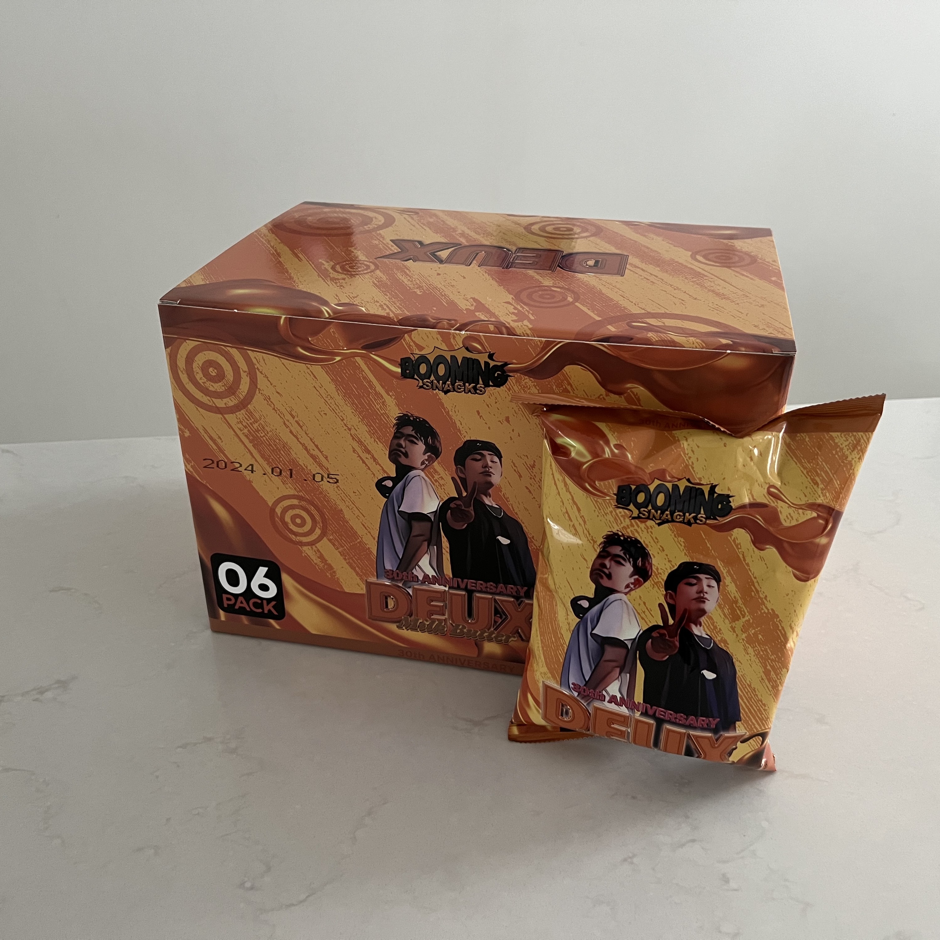 Booming Snacks - Deux Edition 착용 스타일
