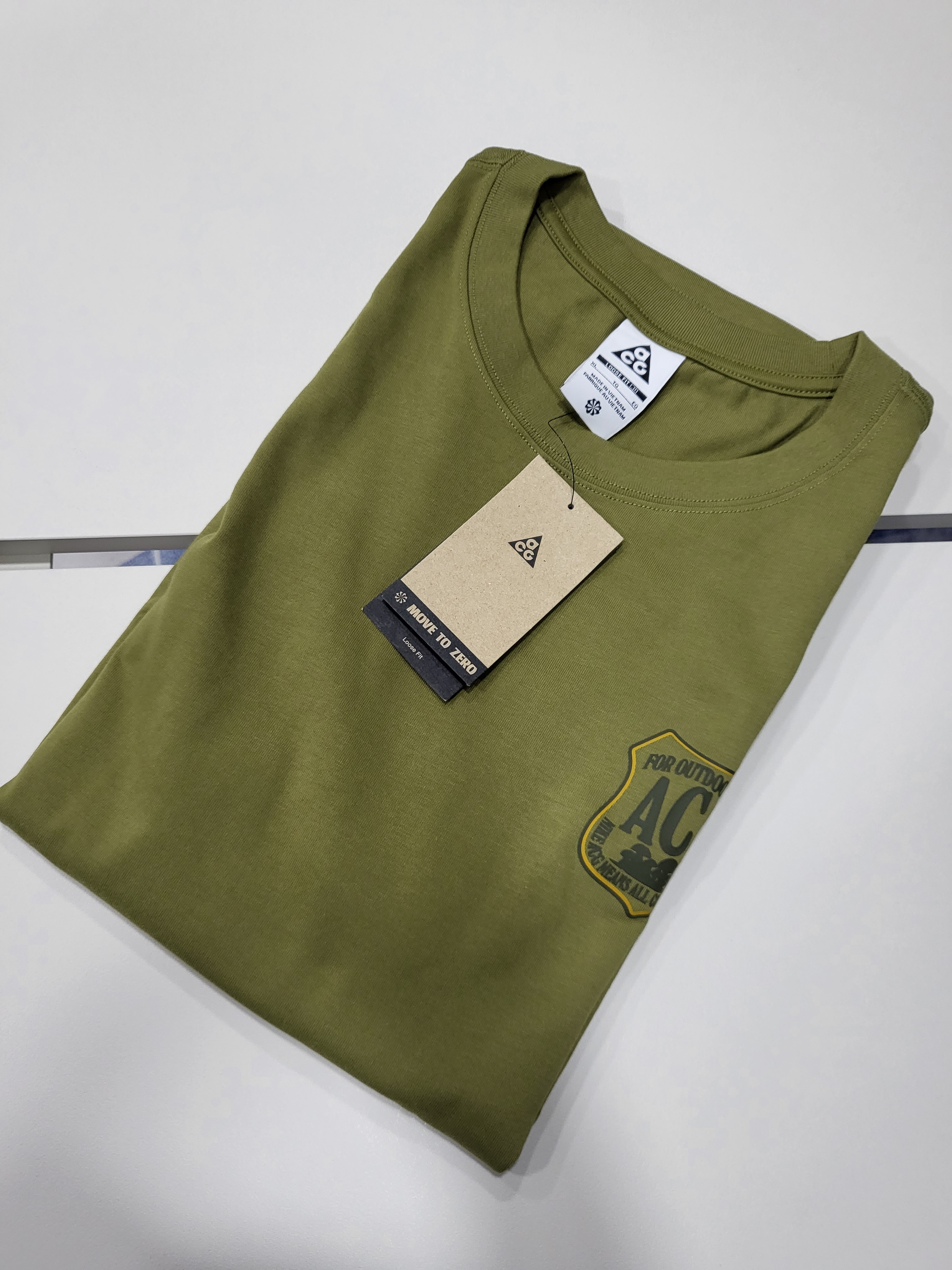 Nike NRG ACG Outdoor T-shirt Pilgrim - Asia 착용 스타일
