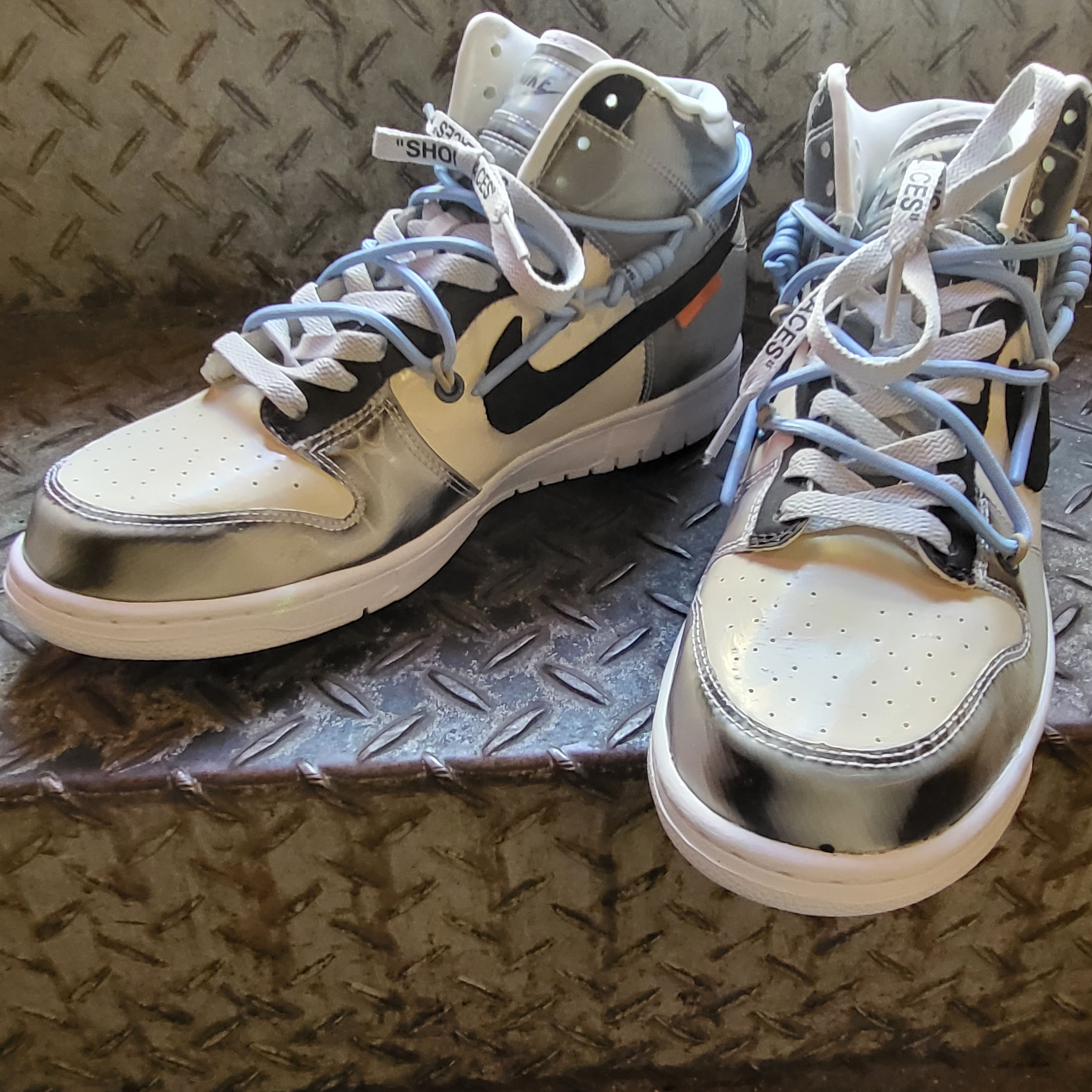 Nike x Clot Dunk High Flux 착용 스타일 - 4