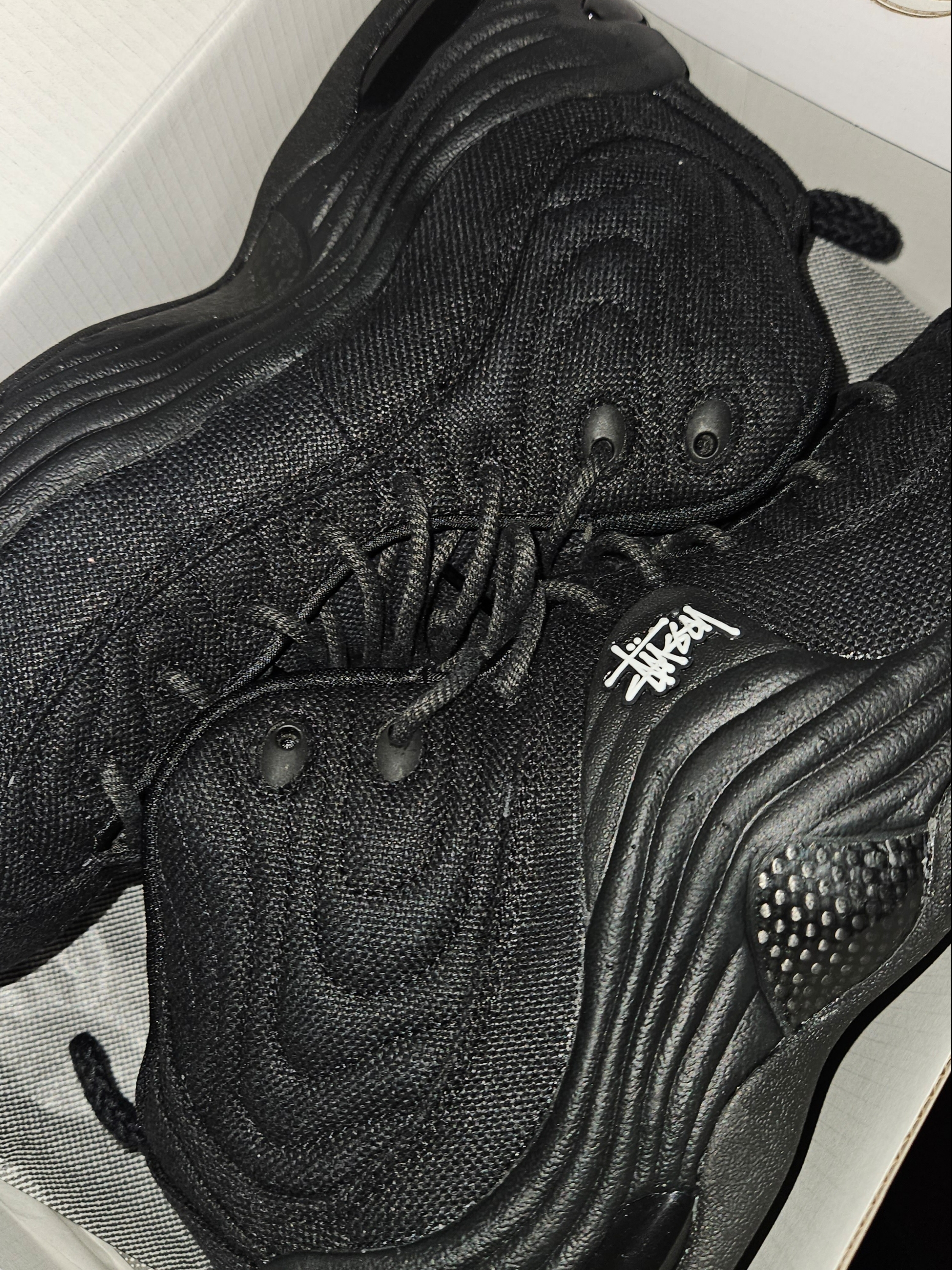 Nike x Stussy Air Penny II Black 착용 스타일