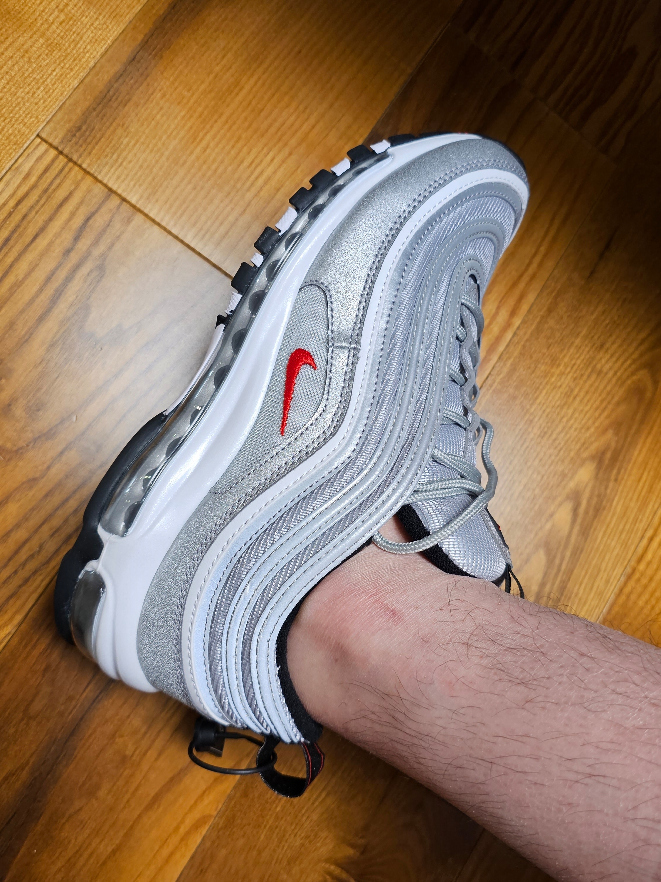 Nike Air Max 97 OG Silver Bullet 2022 착용 스타일