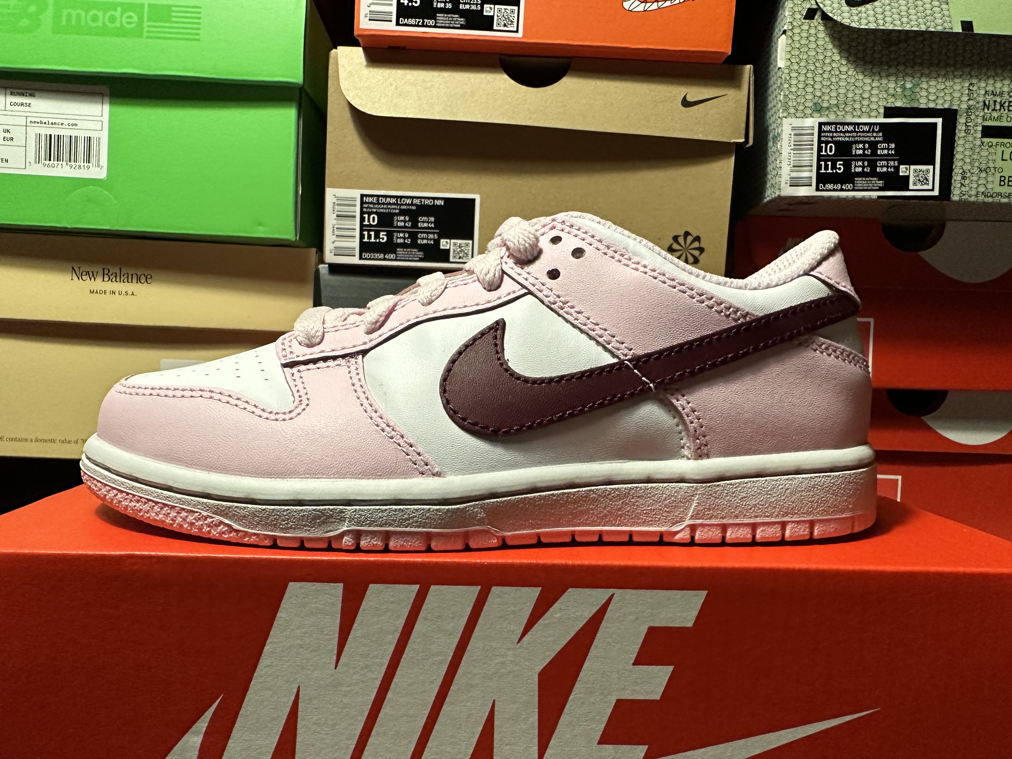 (PS) Nike Dunk Low Pink Foam 착용 스타일 - 5
