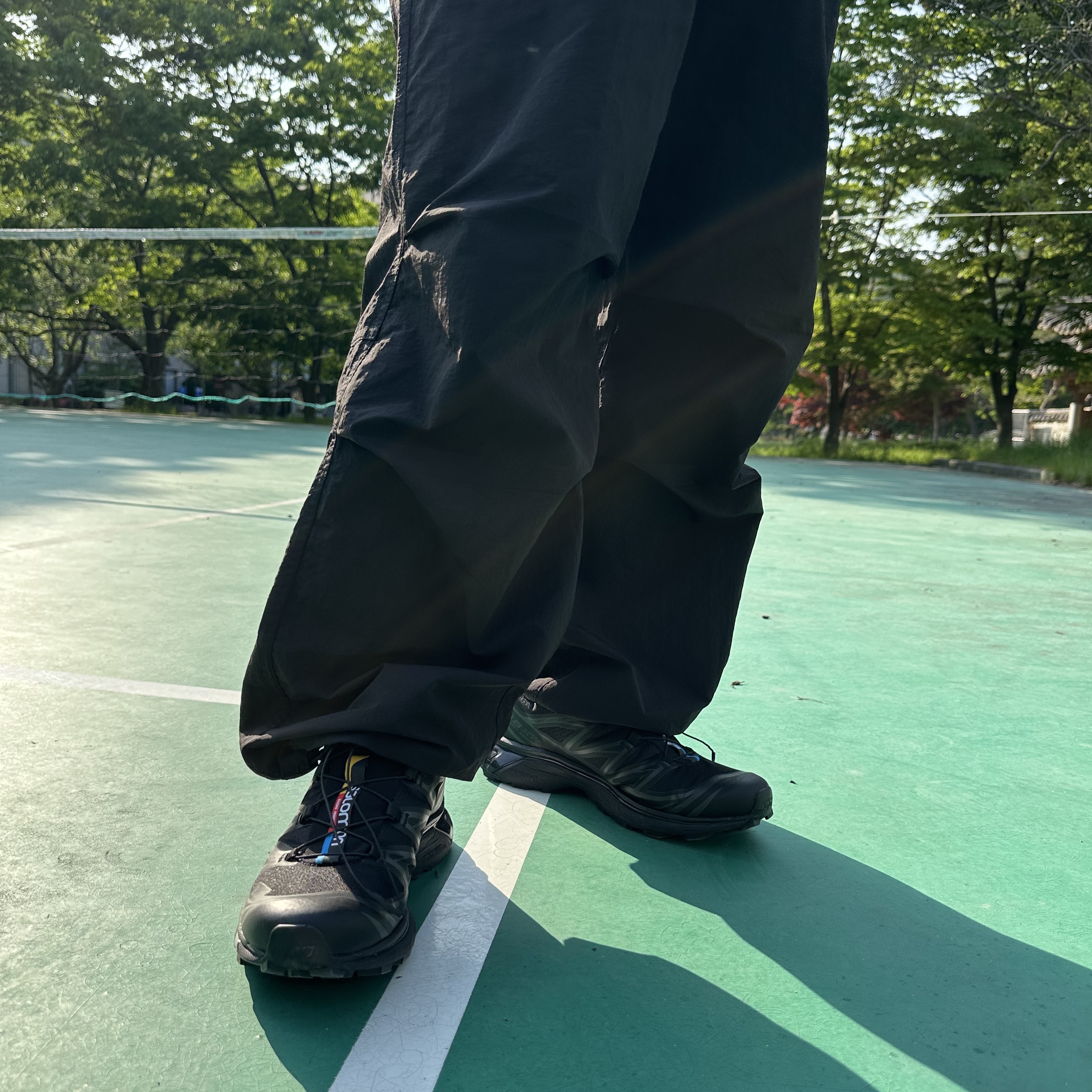 Salomon XT-6 ADV Black 착용 스타일 - 3