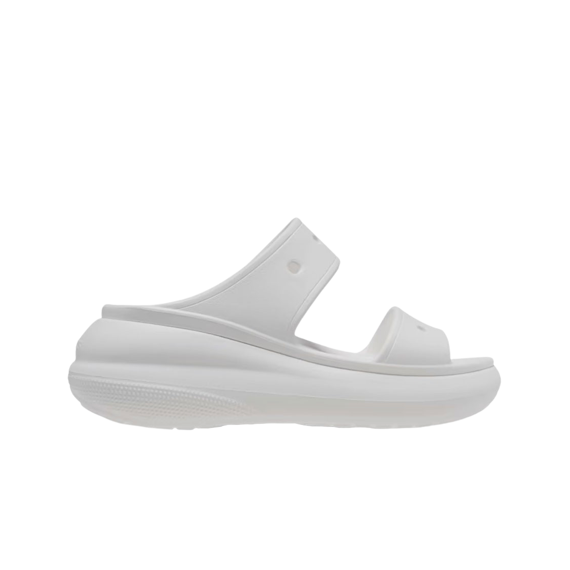크록스 클래식 크러쉬 샌들 화이트(Crocs Classic Crush Sandal White)