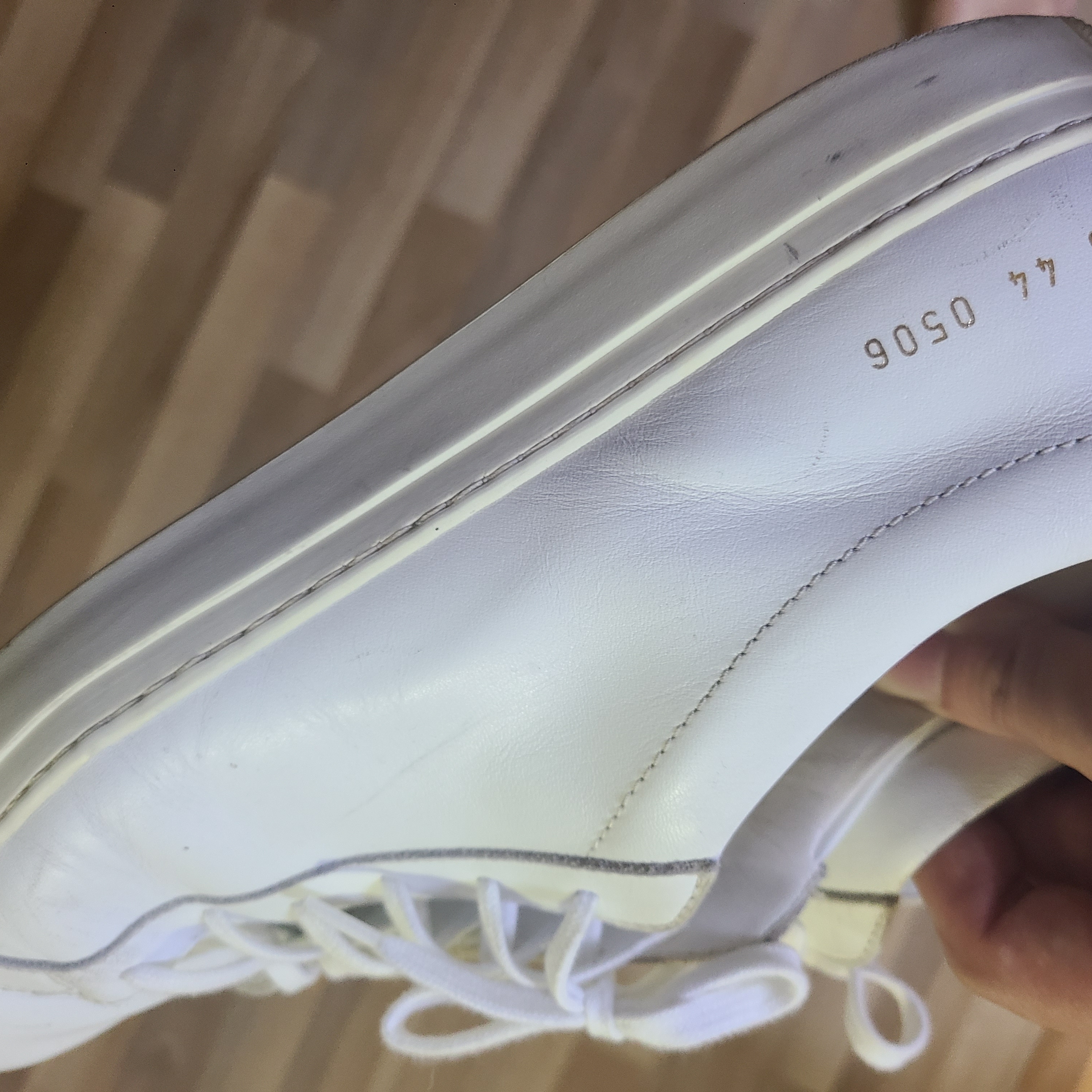Common Projects Original Achilles Low White 착용 스타일