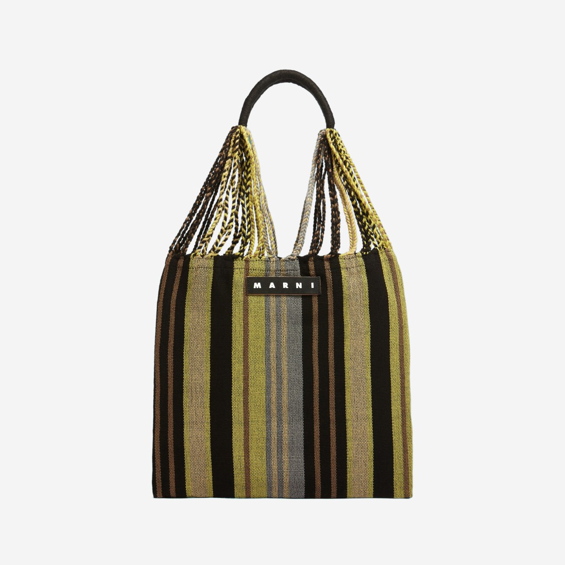 Marni Market Hammock Bag Deep Sage 상세 이미지 1