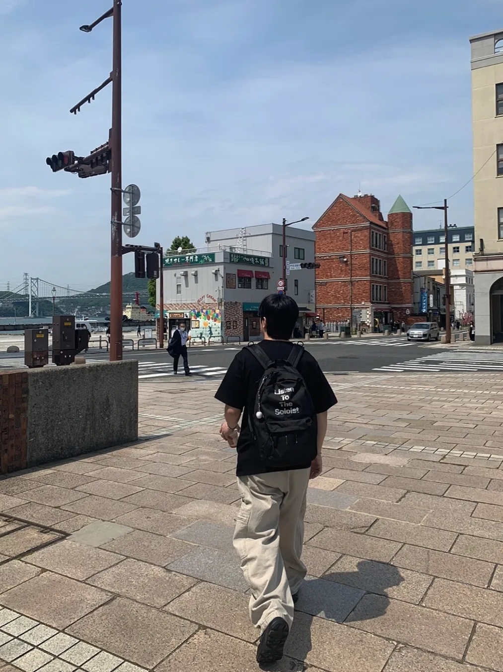 Hoka Hopara Black 착용 스타일 - 3