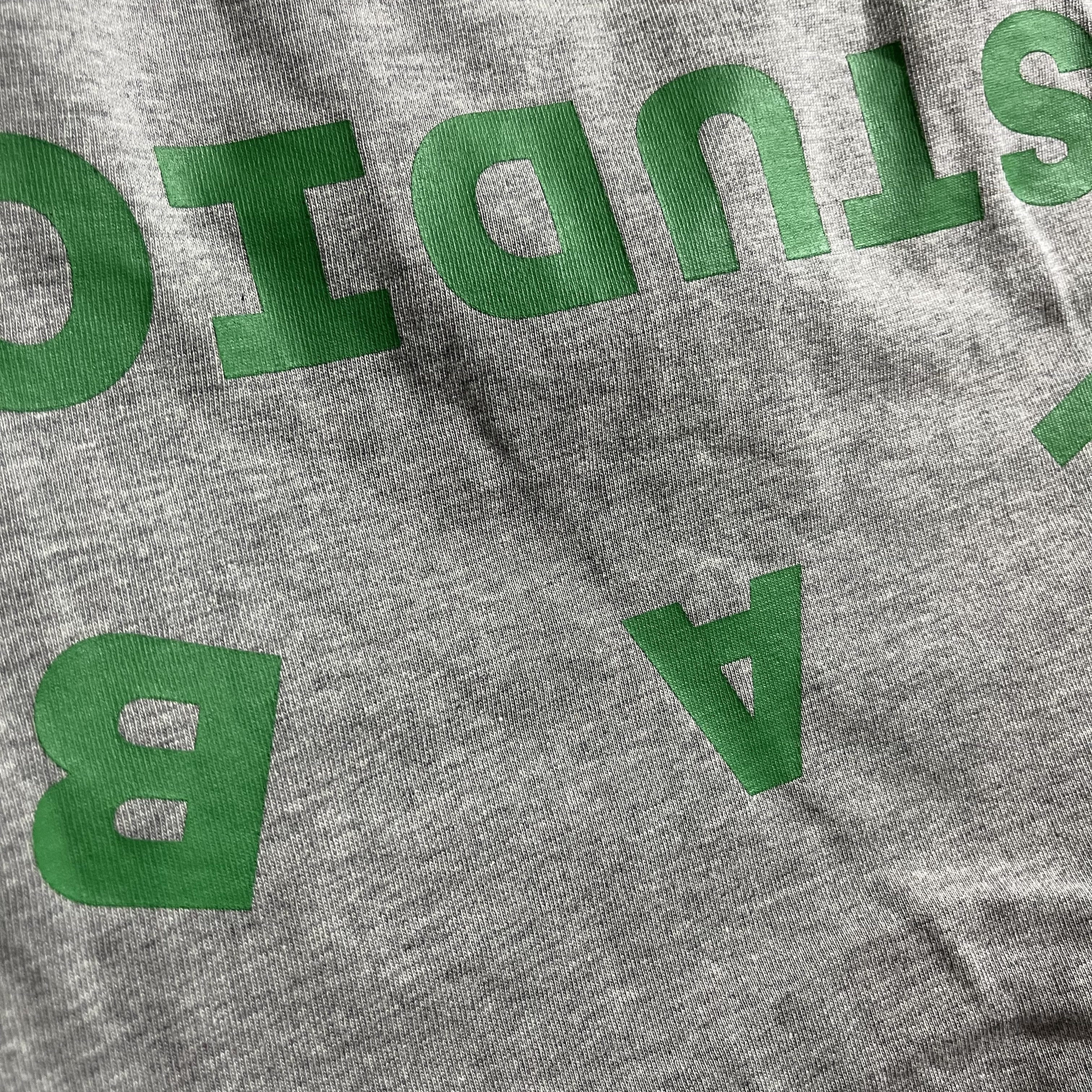 IAB Studio T-Shirt Gray Green - 22FW 착용 스타일