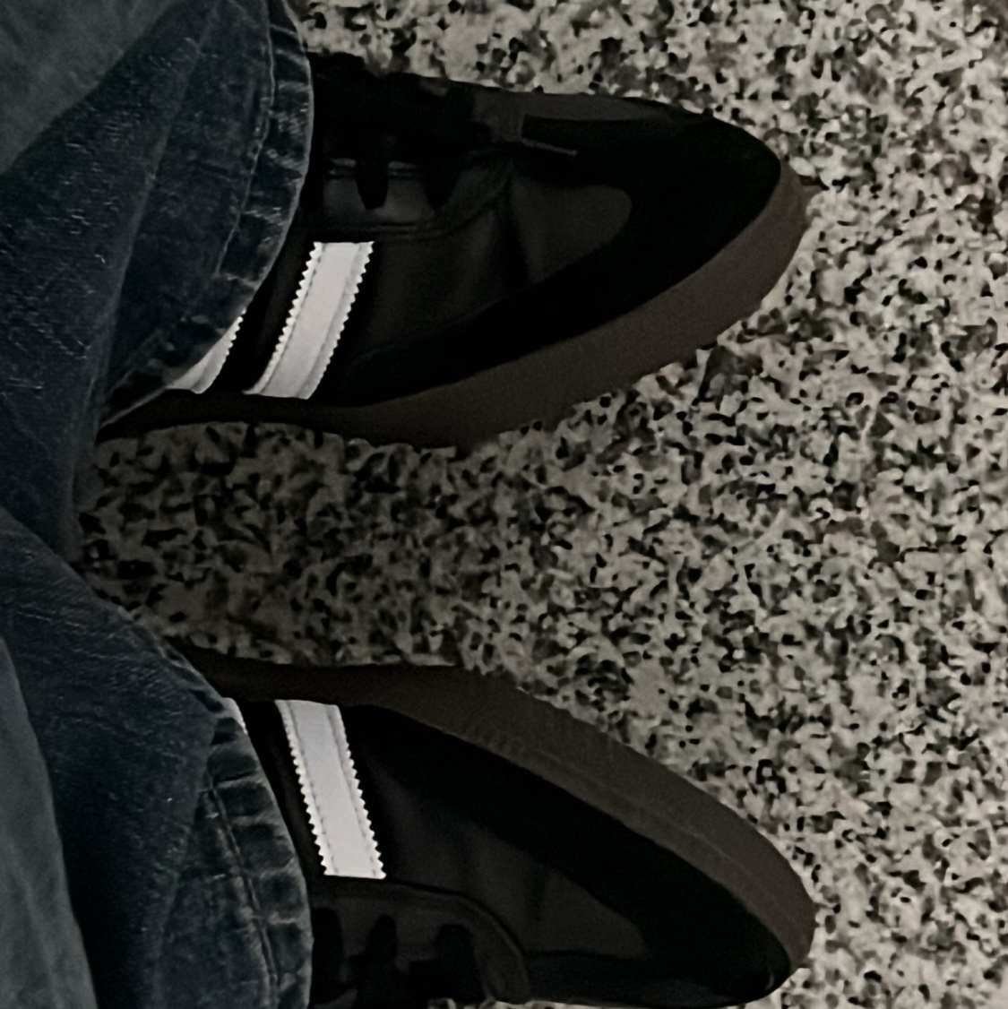 Adidas Samba ADV Black 착용 스타일 - 1