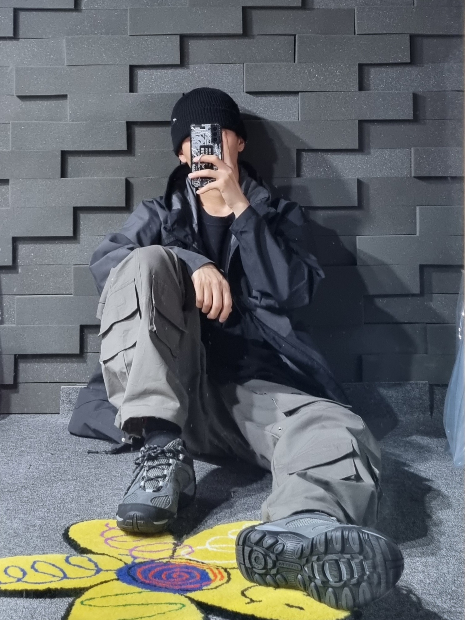 (W) Merrell Yokota 2 Grey 착용 스타일 - 1