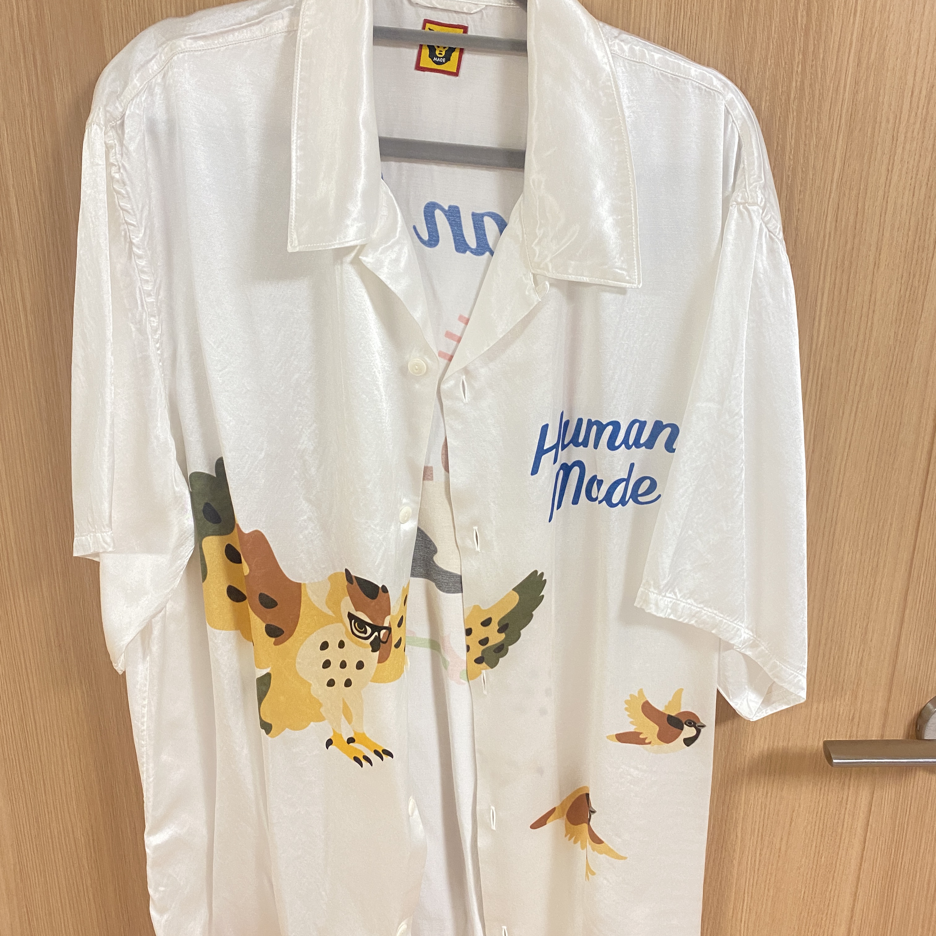 Human Made Graphic Aloha Shirt White 착용 스타일