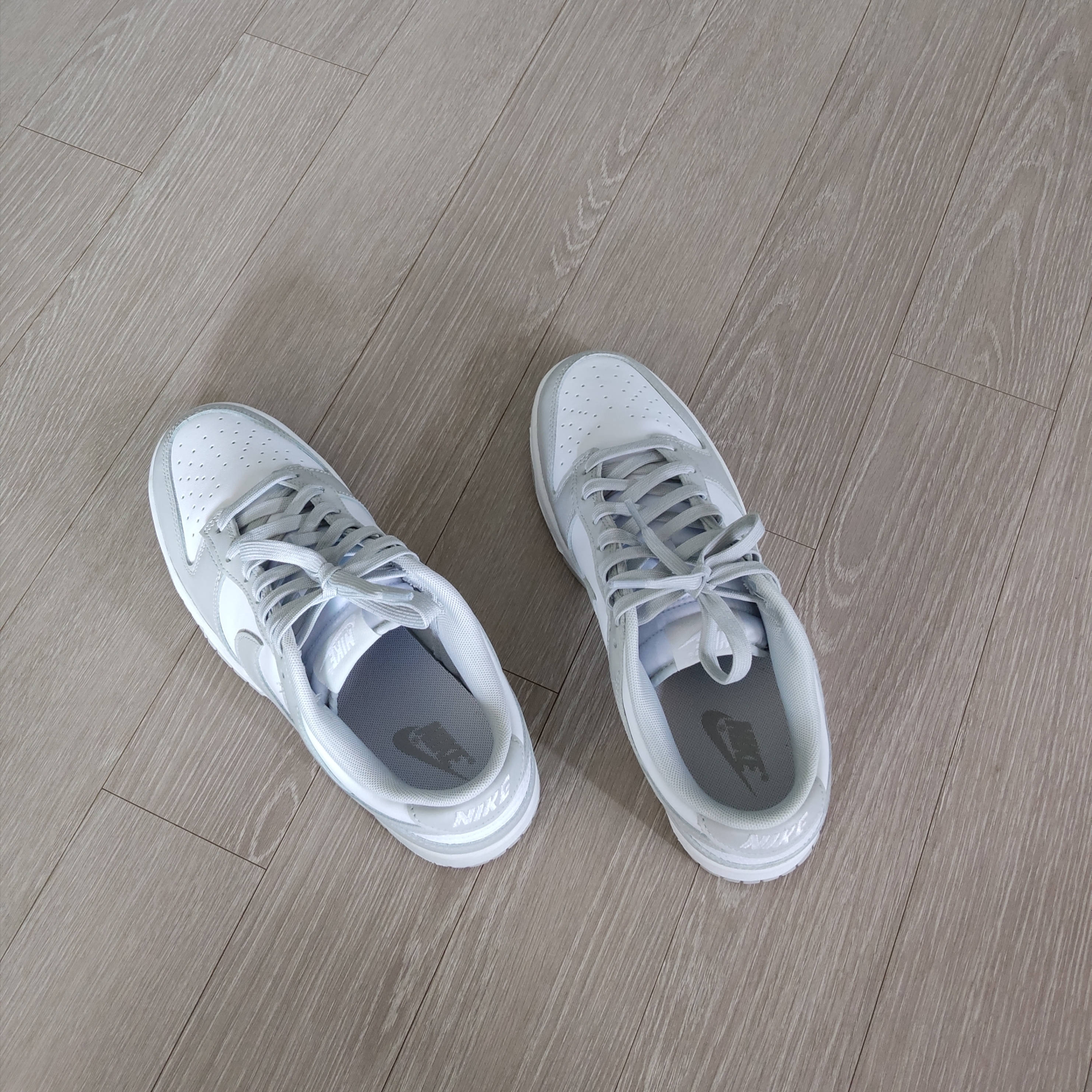 Nike Dunk Low Retro Grey Fog 착용 스타일