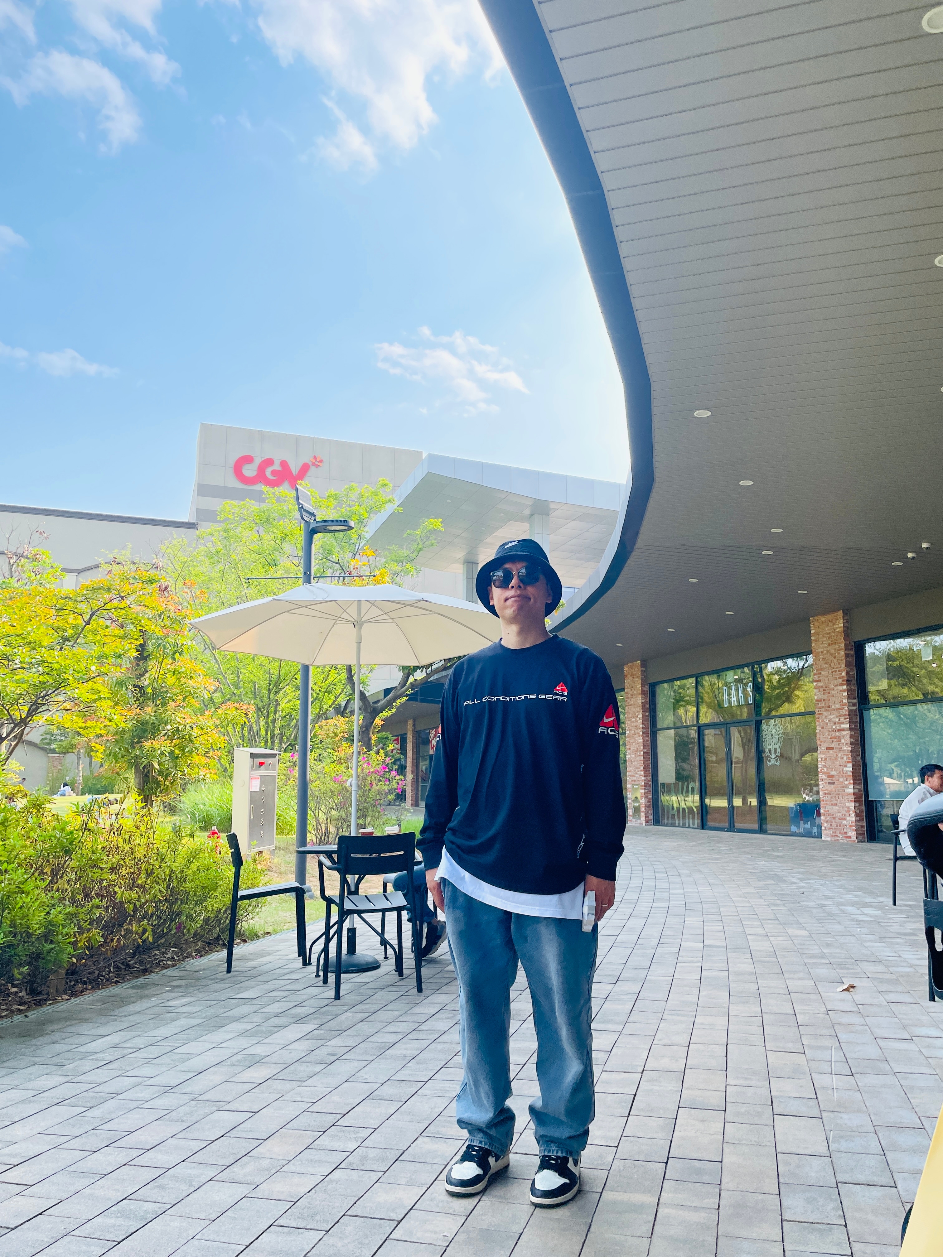 Nike NRG ACG SSNL Lungs Long Sleeve T-Shirt Black - US/EU, Jordan 1 Retro High OG Black Mocha 착용 스타일 - 1