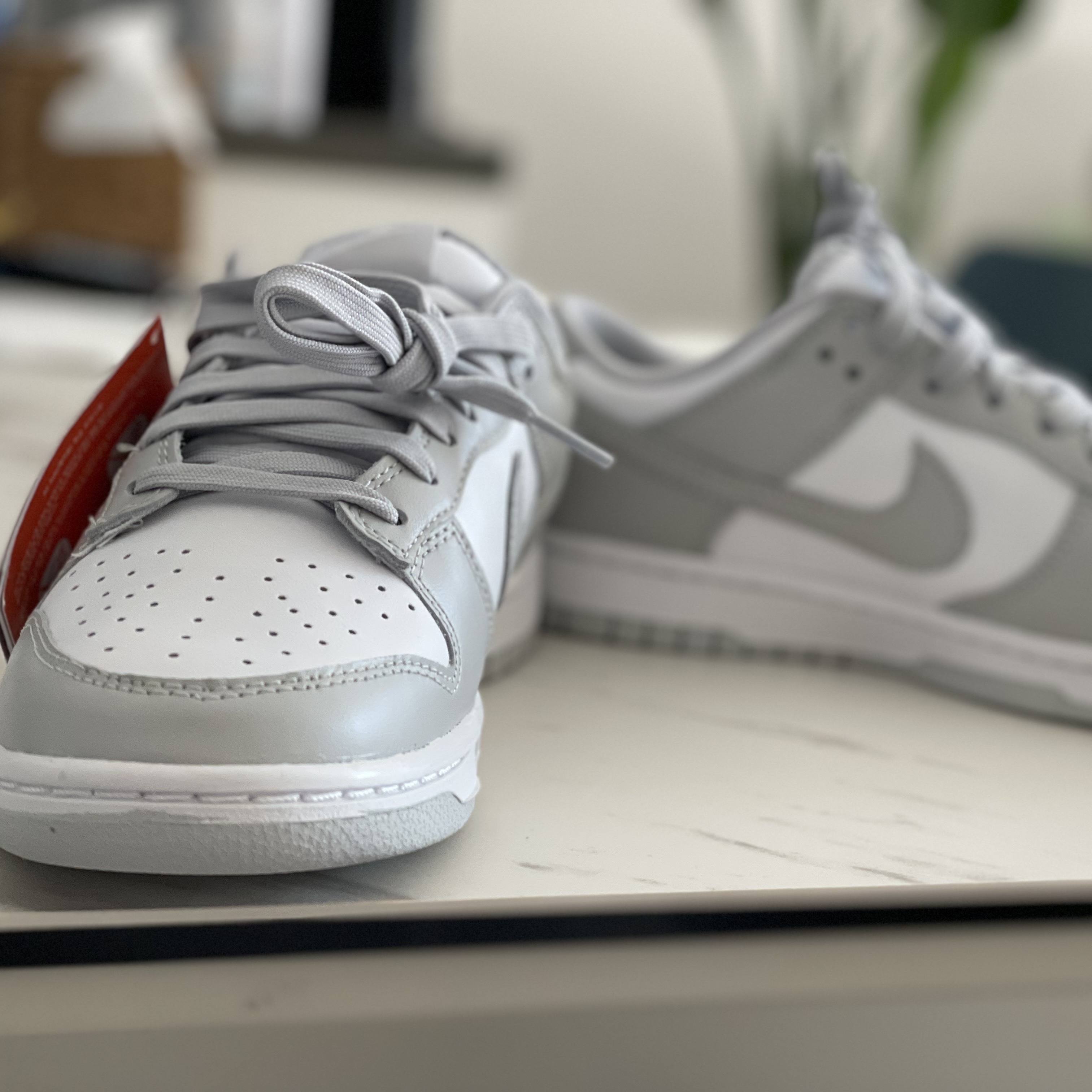 Nike Dunk Low Retro Grey Fog 착용 스타일