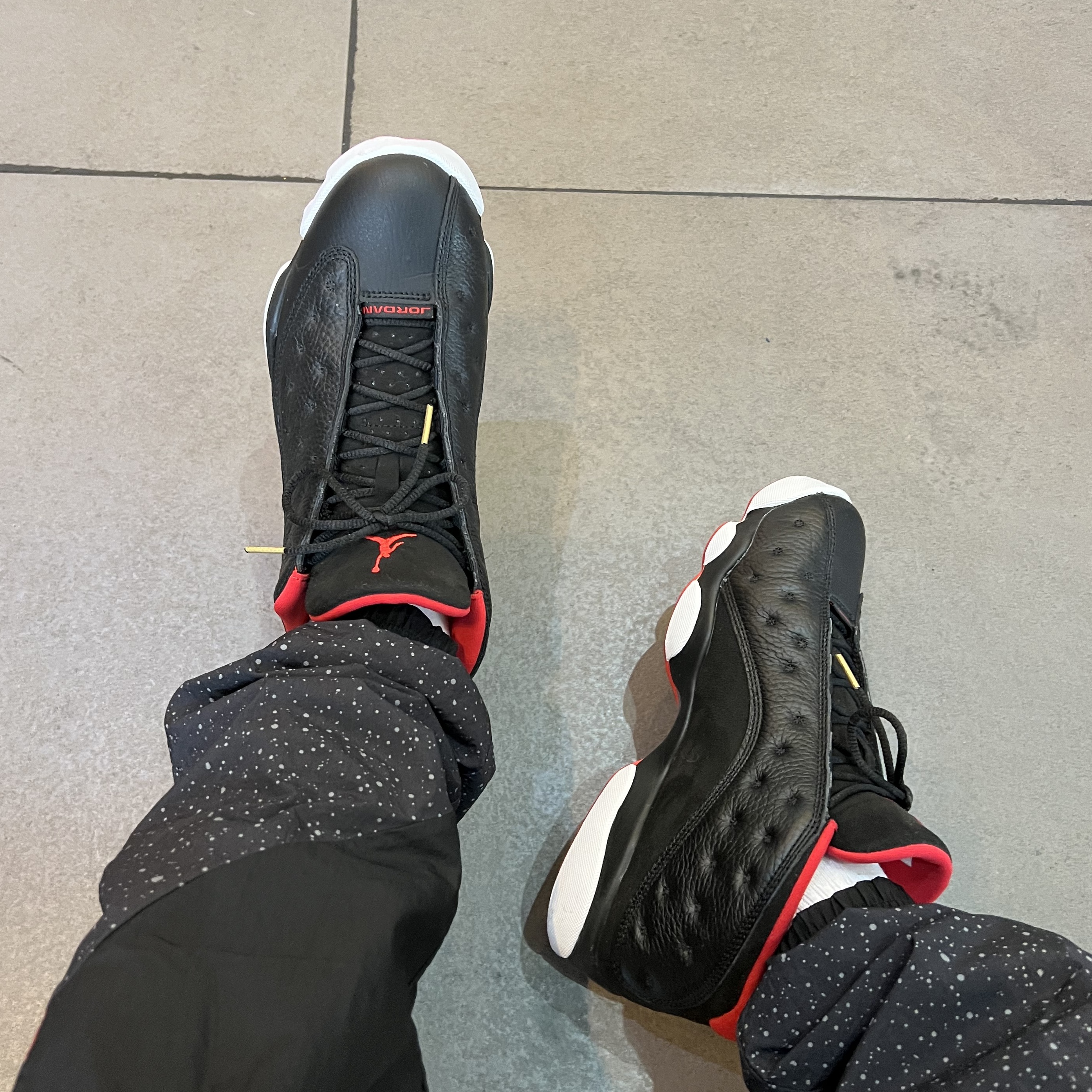 Jordan 13 Retro Low Bred 착용 스타일