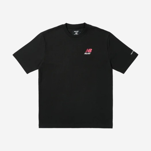 팔라스 x 뉴발란스 로고 티셔츠 블랙 - 23SS