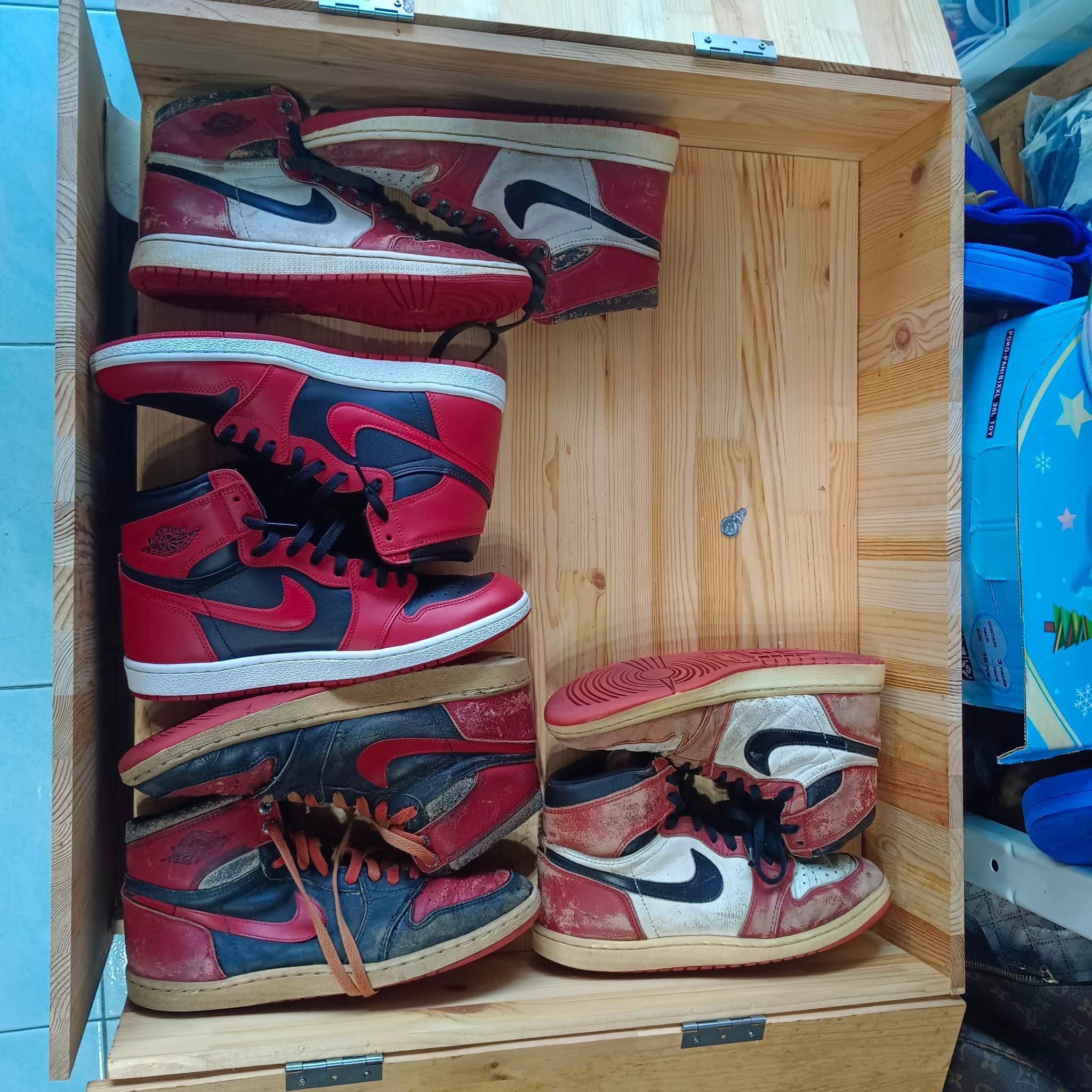 Jordan 1 OG Chicago 1985 착용 스타일