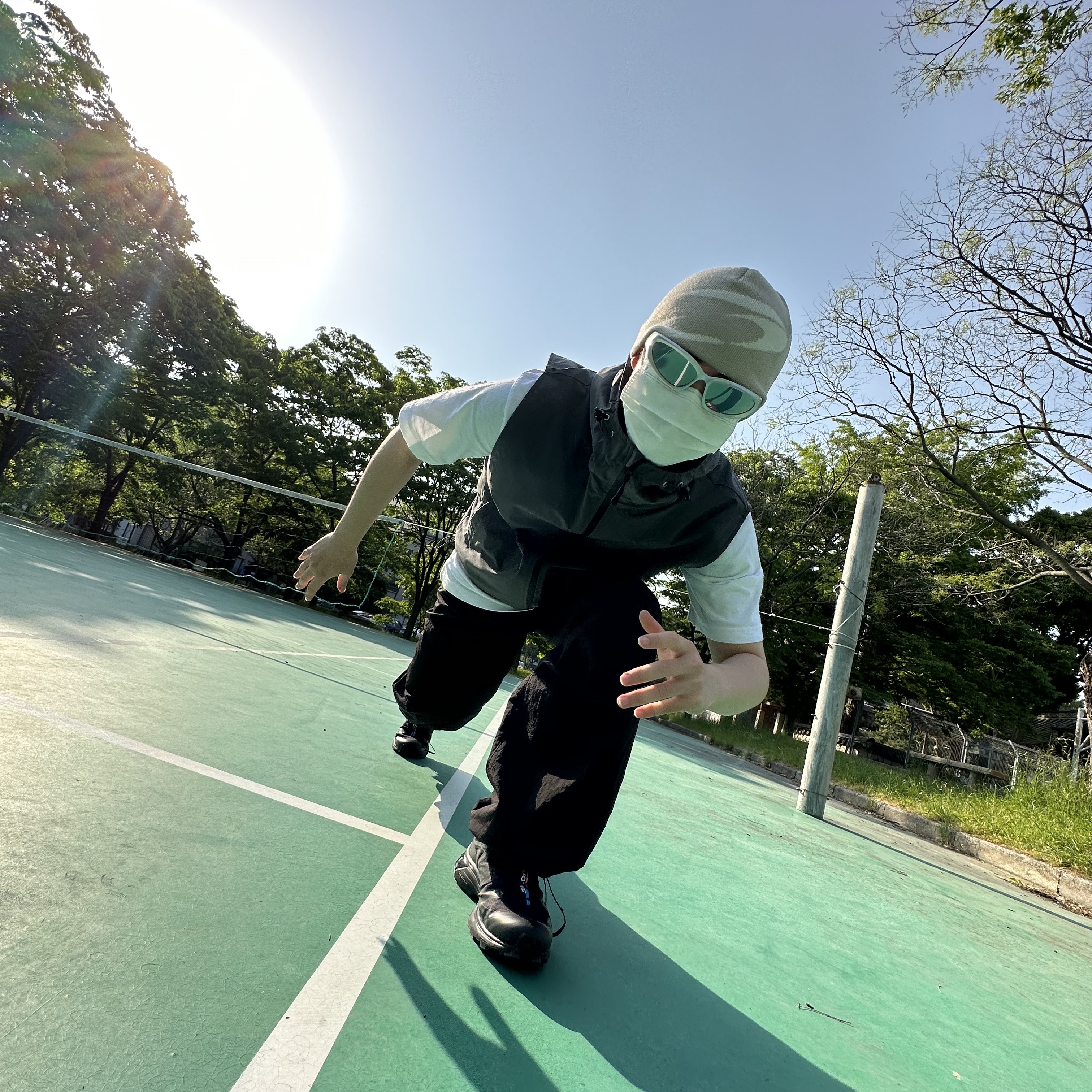 Salomon XT-6 ADV Black 착용 스타일 - 2