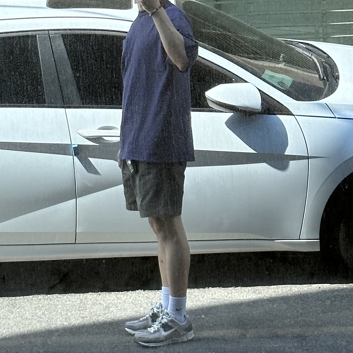 Human Made Pocket T-Shirt #2 Navy 착용 스타일 - 2