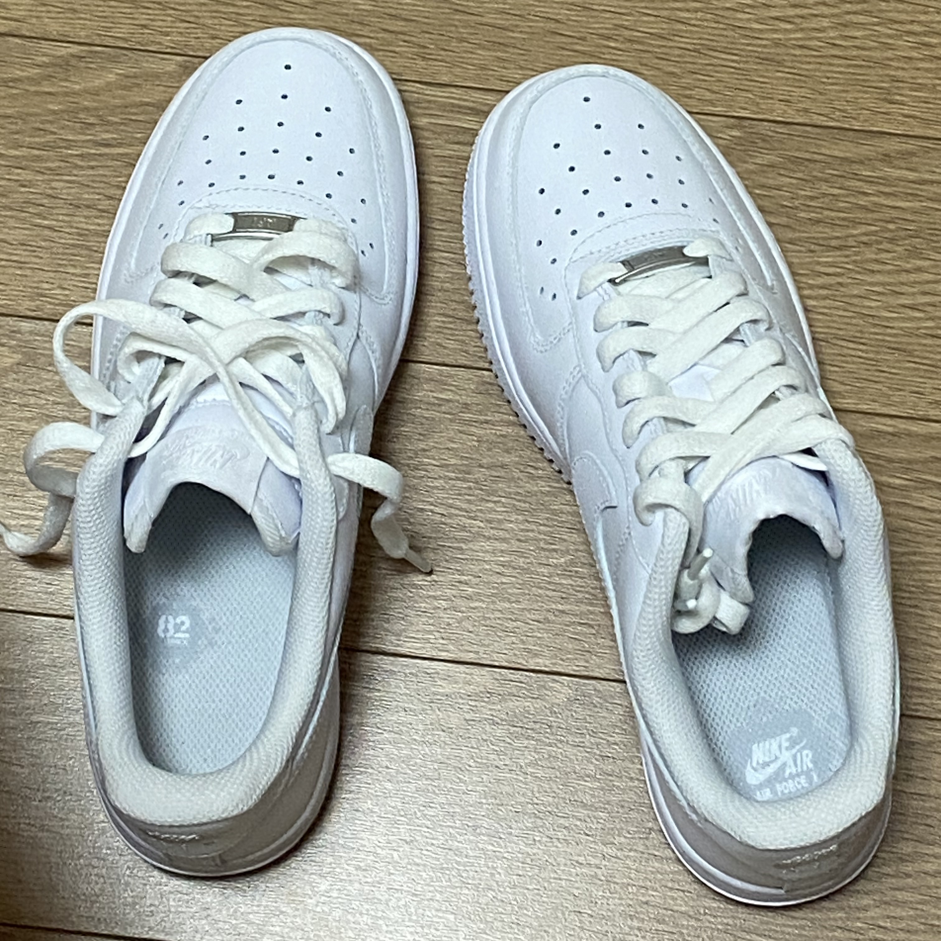 (W) Nike Air Force 1 '07 Low White 착용 스타일