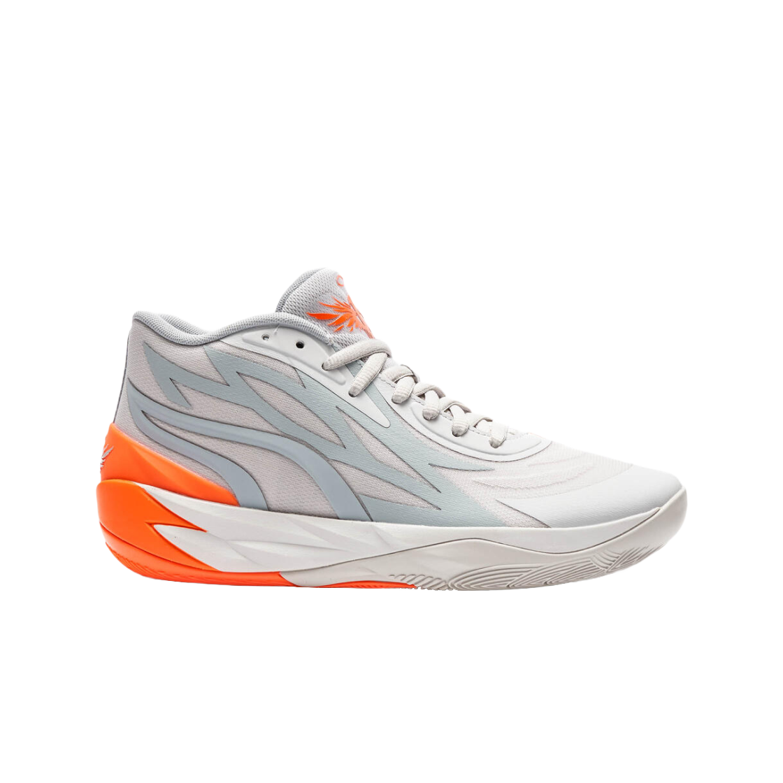 푸마 MB.02 플래티넘 그레이 울트라 오렌지(Puma MB.02 Platinum Gray Ultra Orange) - 1