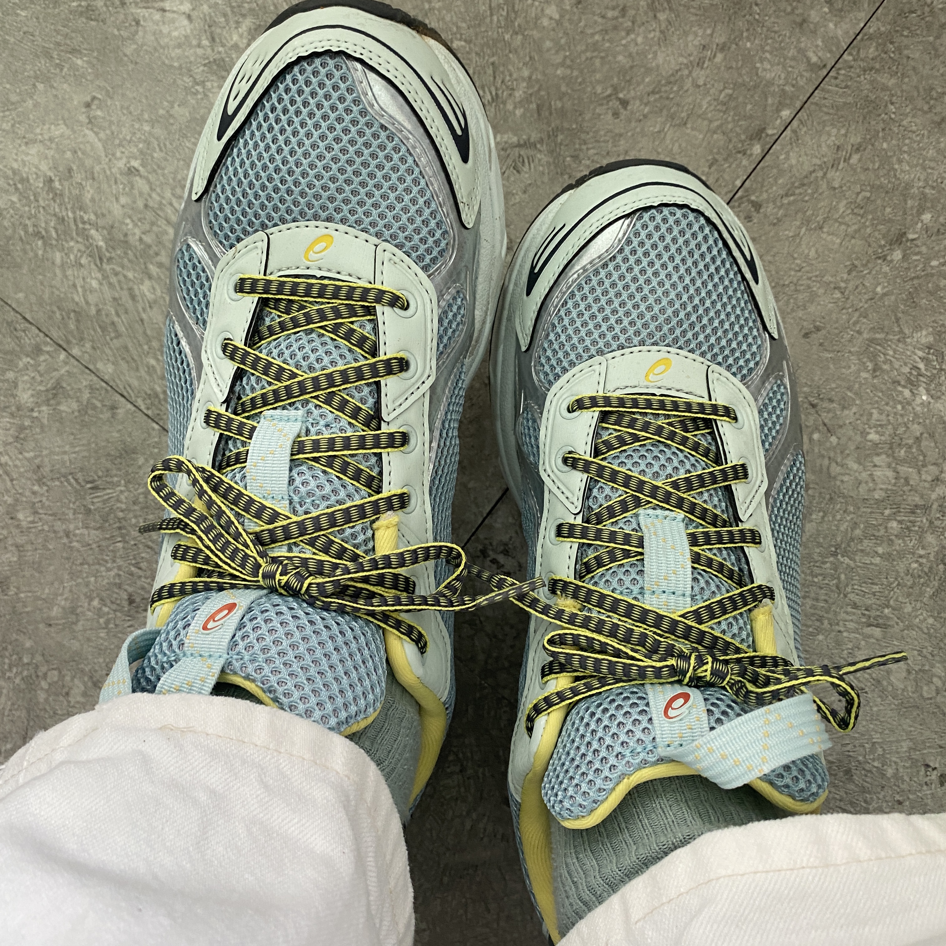 Asics UB4-S Gel-1130 Smoke Blue 착용 스타일