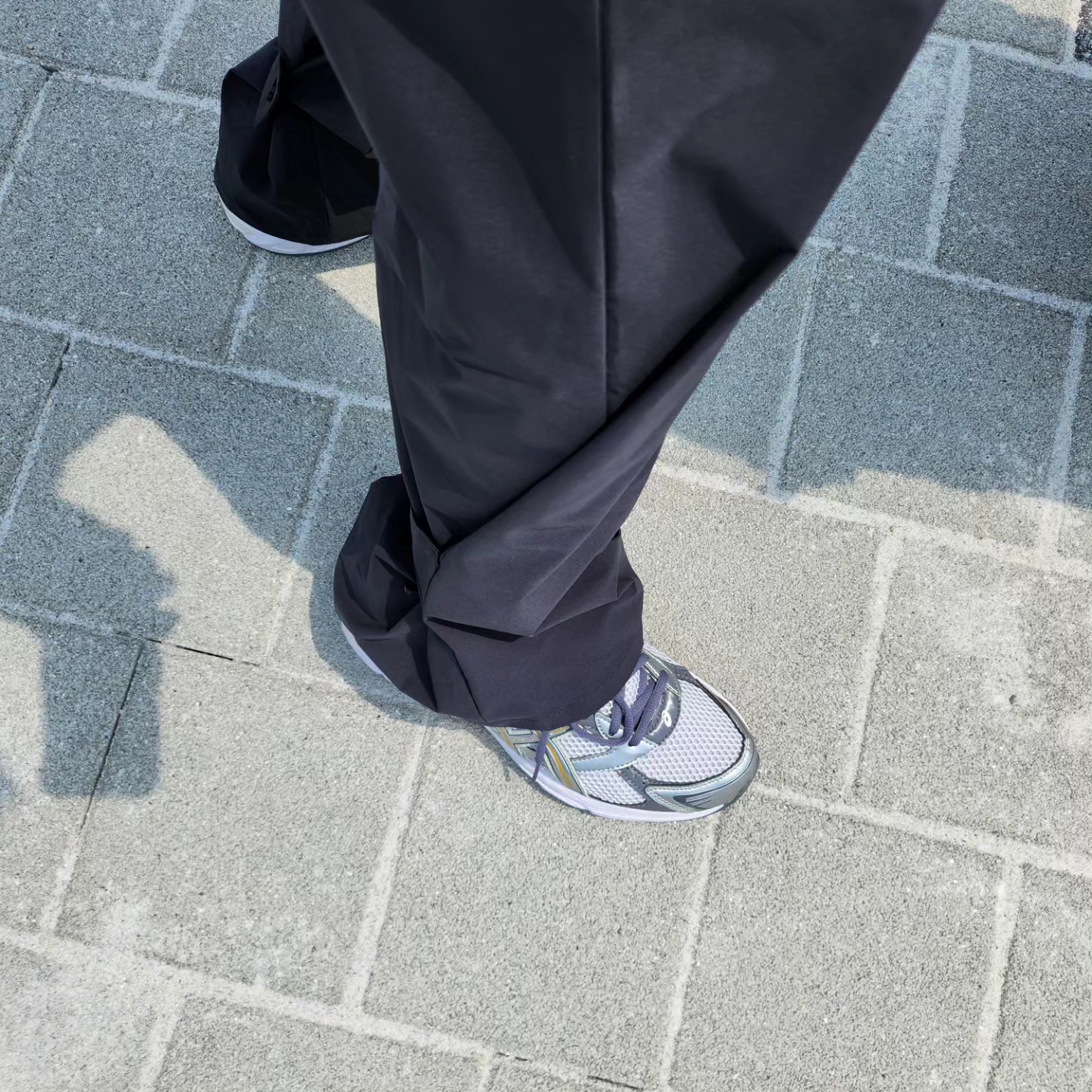 Asics Gel-1130 Polar Shade Pure Silver 착용 스타일 - 1