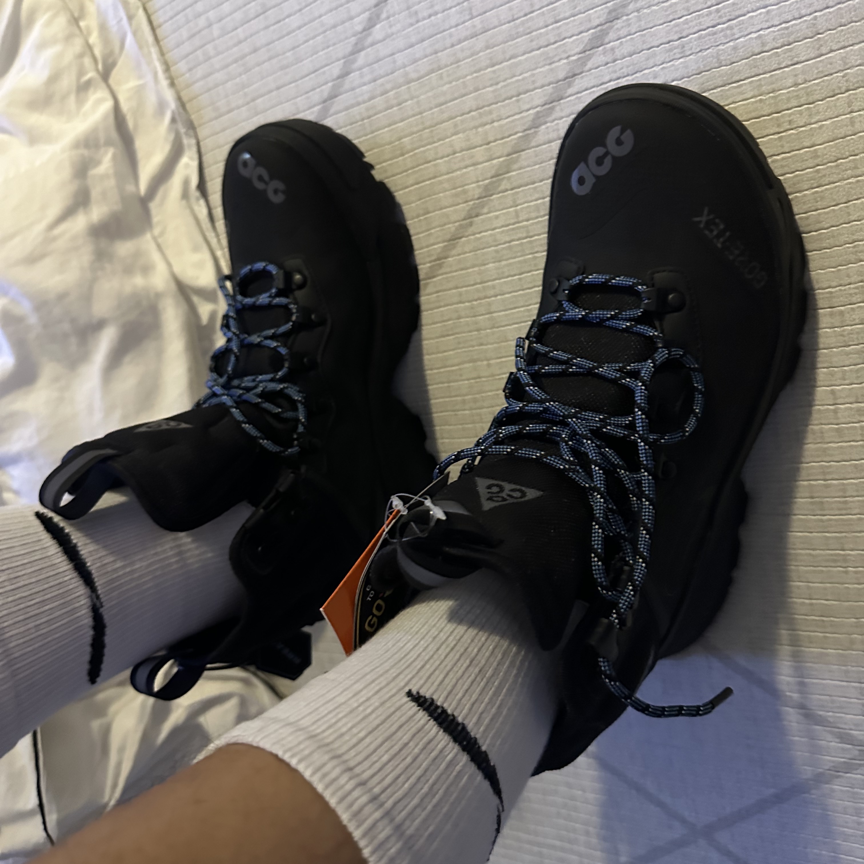 Nike ACG Air Zoom Gaiadome Gore-Tex Black 착용 스타일