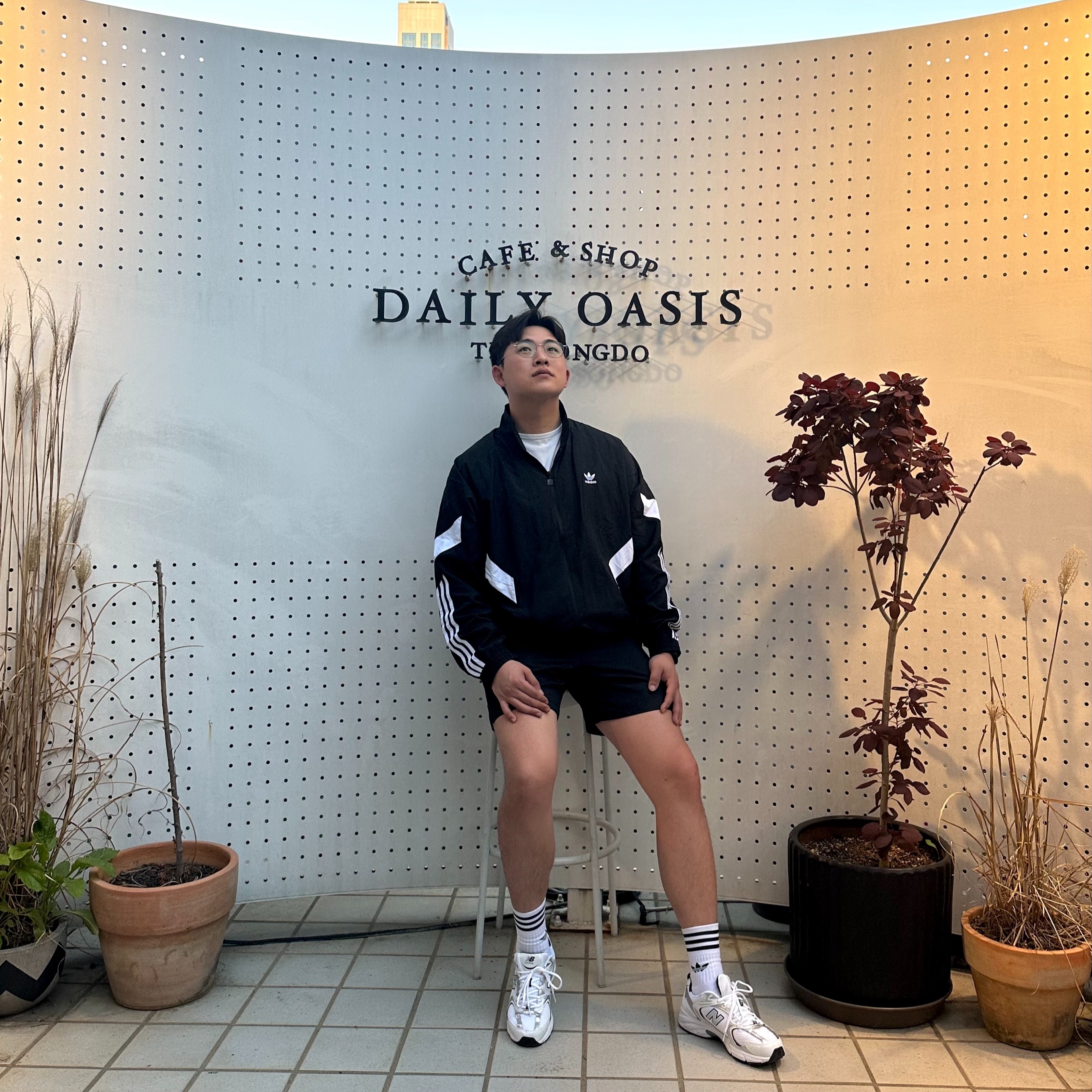 New Balance 530 White 착용 스타일