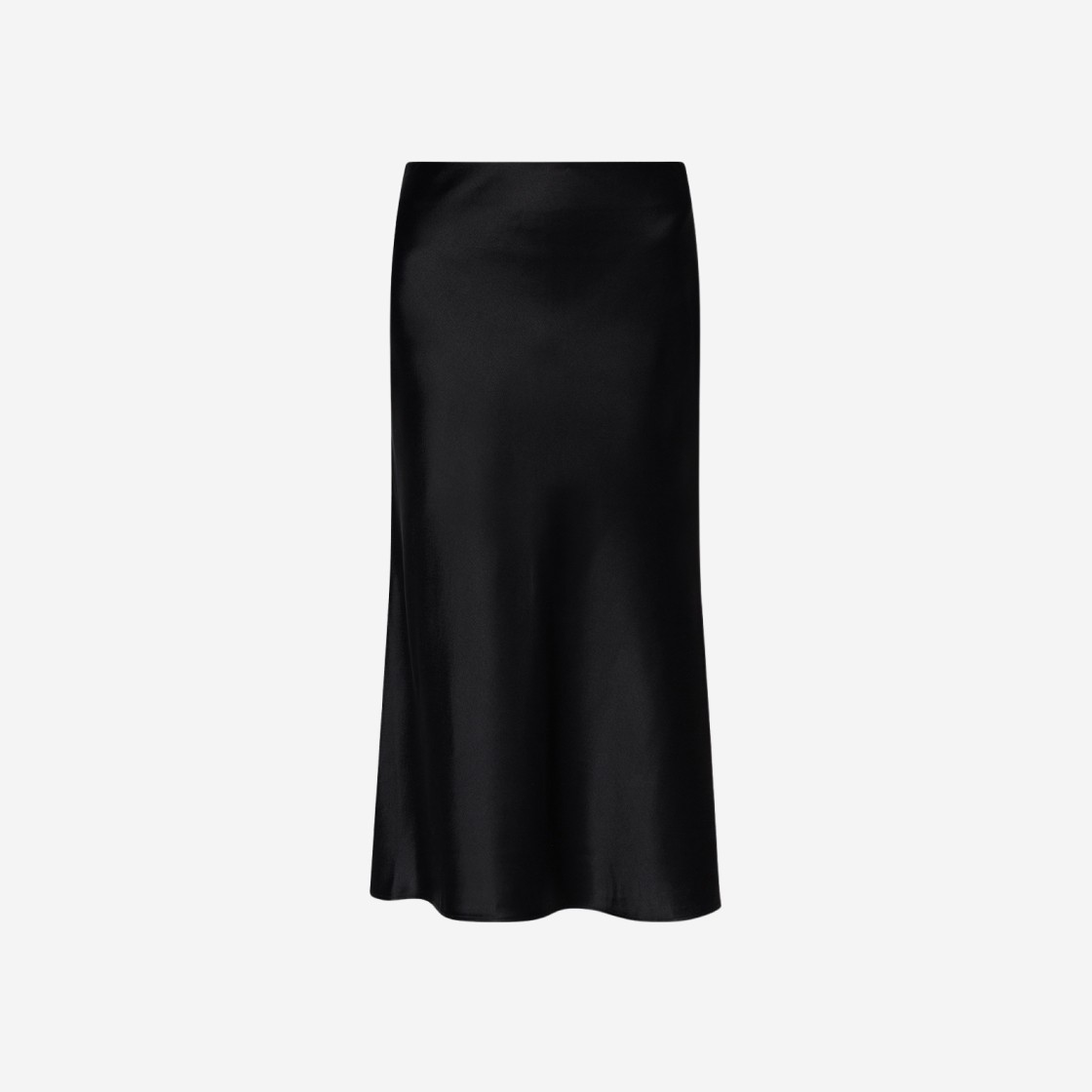 Toteme Bias Cut Satin Skirt Black 상세 이미지 1