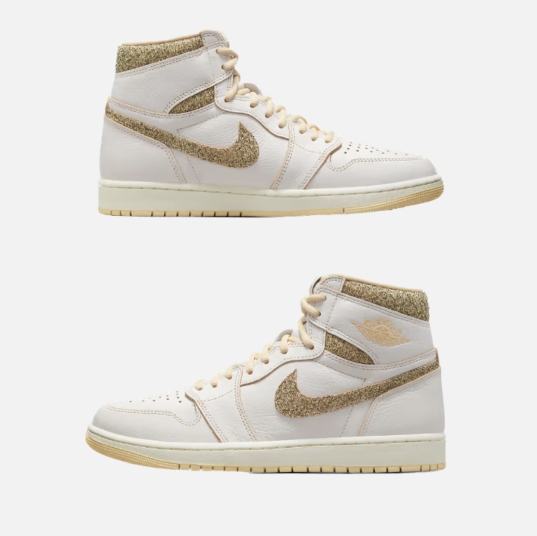 Jordan 1 Retro High OG Craft Sail and Pale Vanilla 착용 스타일 - 2