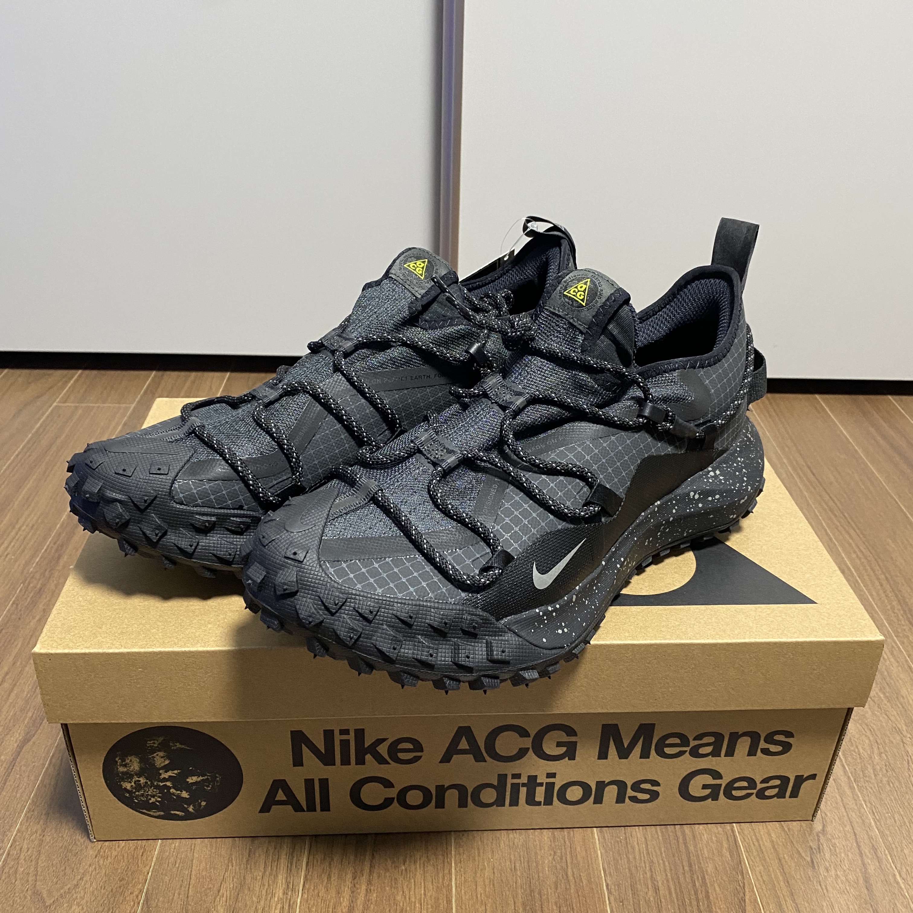 Nike ACG Mountain Fly Low Gore-Tex SE Dark Smoke Grey 착용 스타일