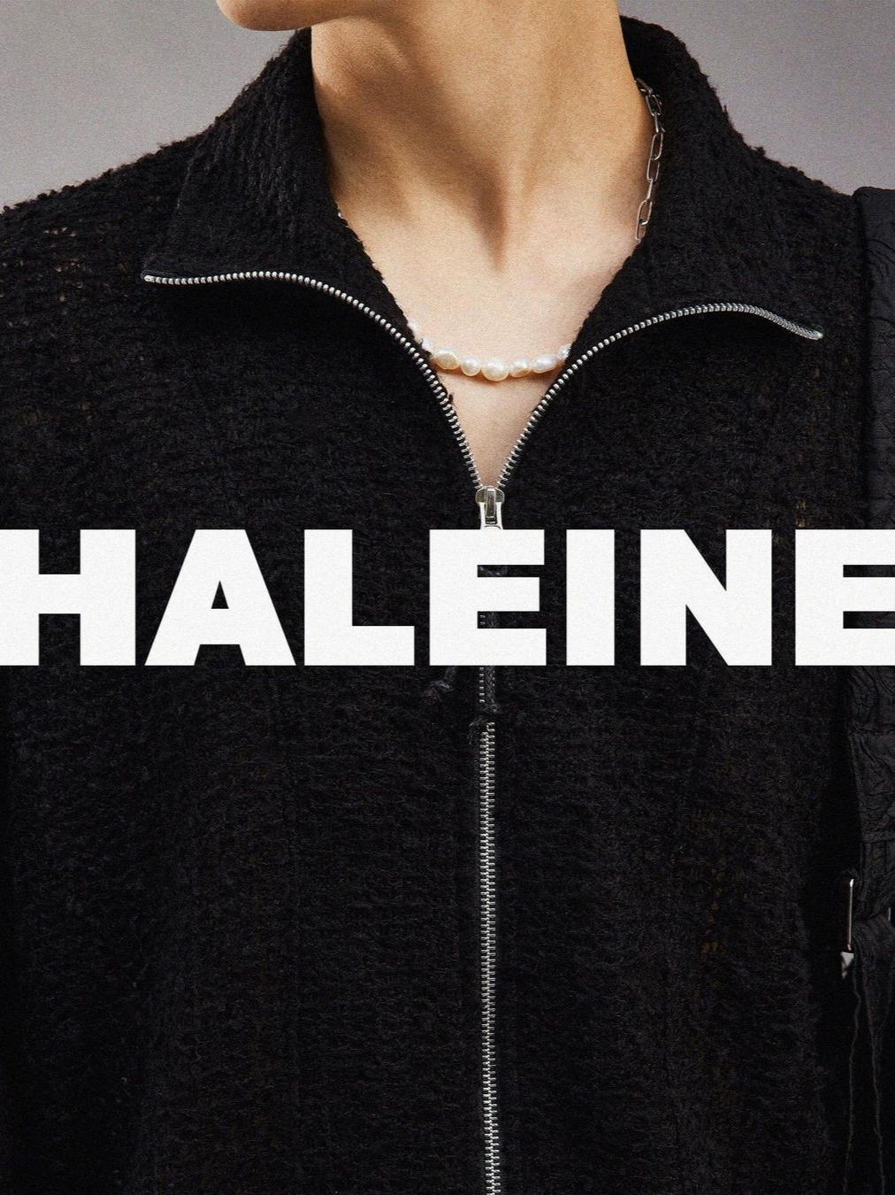 Haleine Pearl Mixed Necklace 착용 스타일